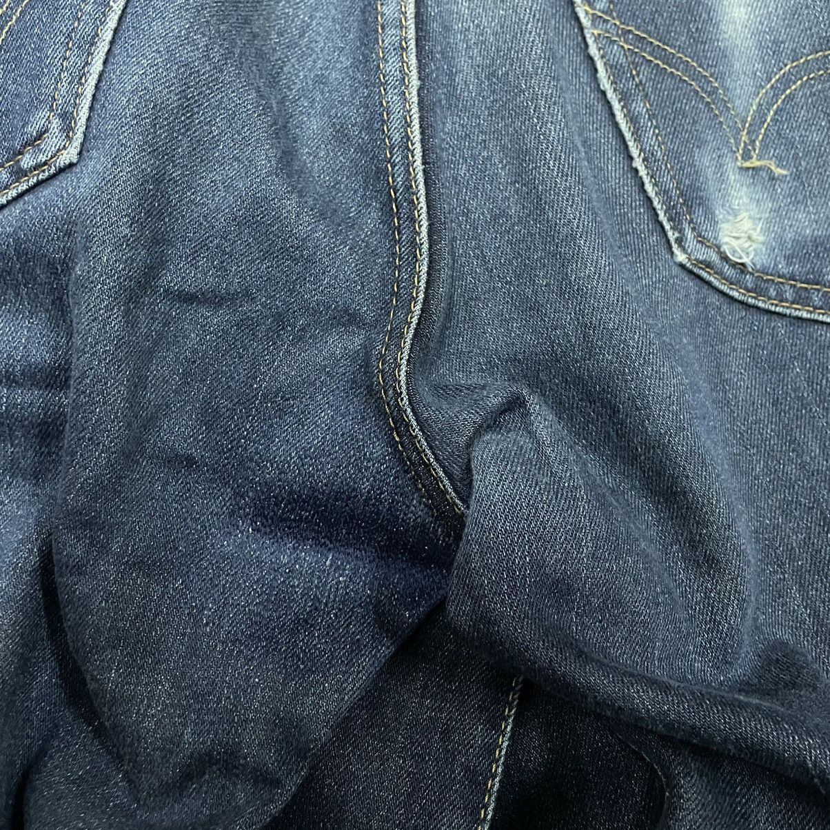 Edwin 🔥Vintage Edwin 503 Stoned Washed Distress Denim Jeans Size US 33 - 8 Thumbnail