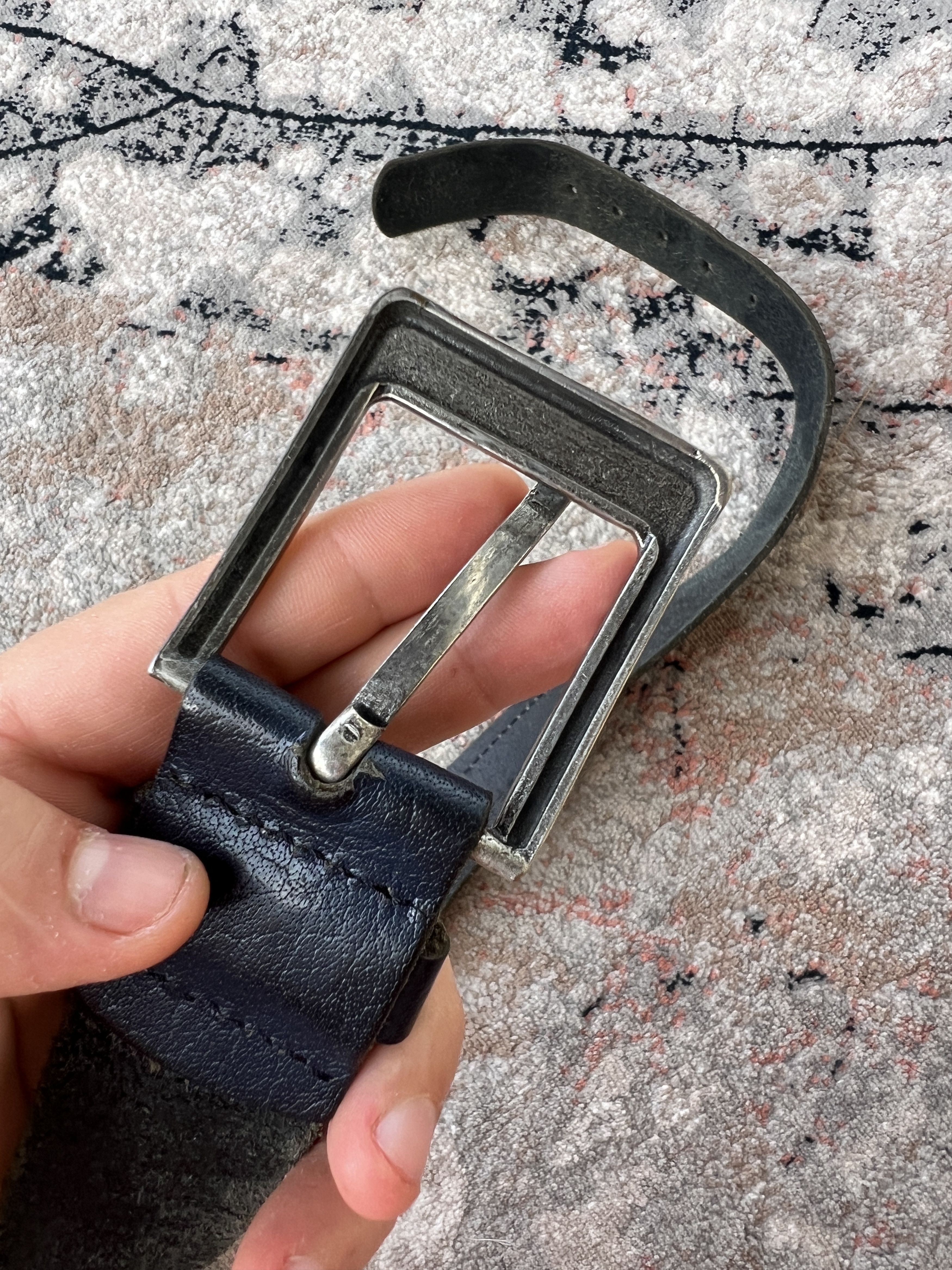 John Richmond John Richmond Leather Belt Size ONE SIZE - 2 Thumbnail