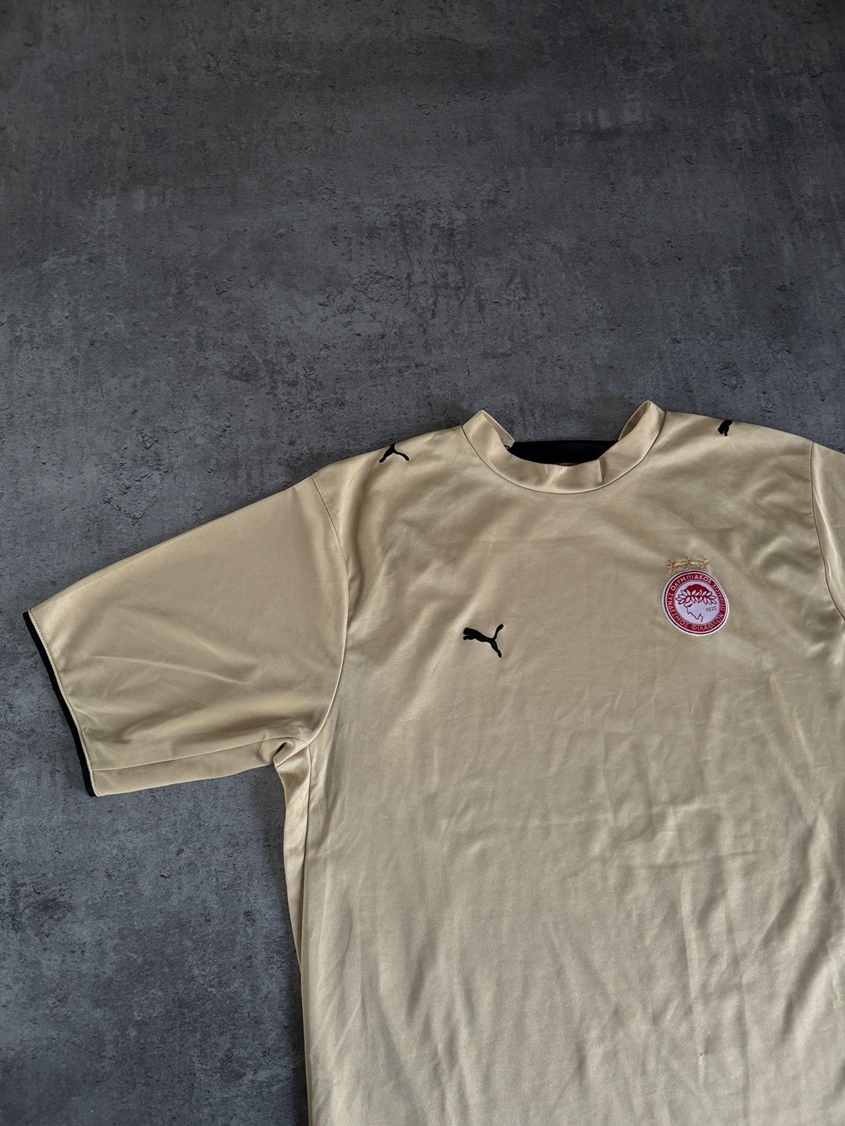 Puma × Vintage Puma Olimpiacos Pireus Vintage Football Soccer Jersey Logo Size US XXL / EU 58 / 5 - 2 Thumbnail