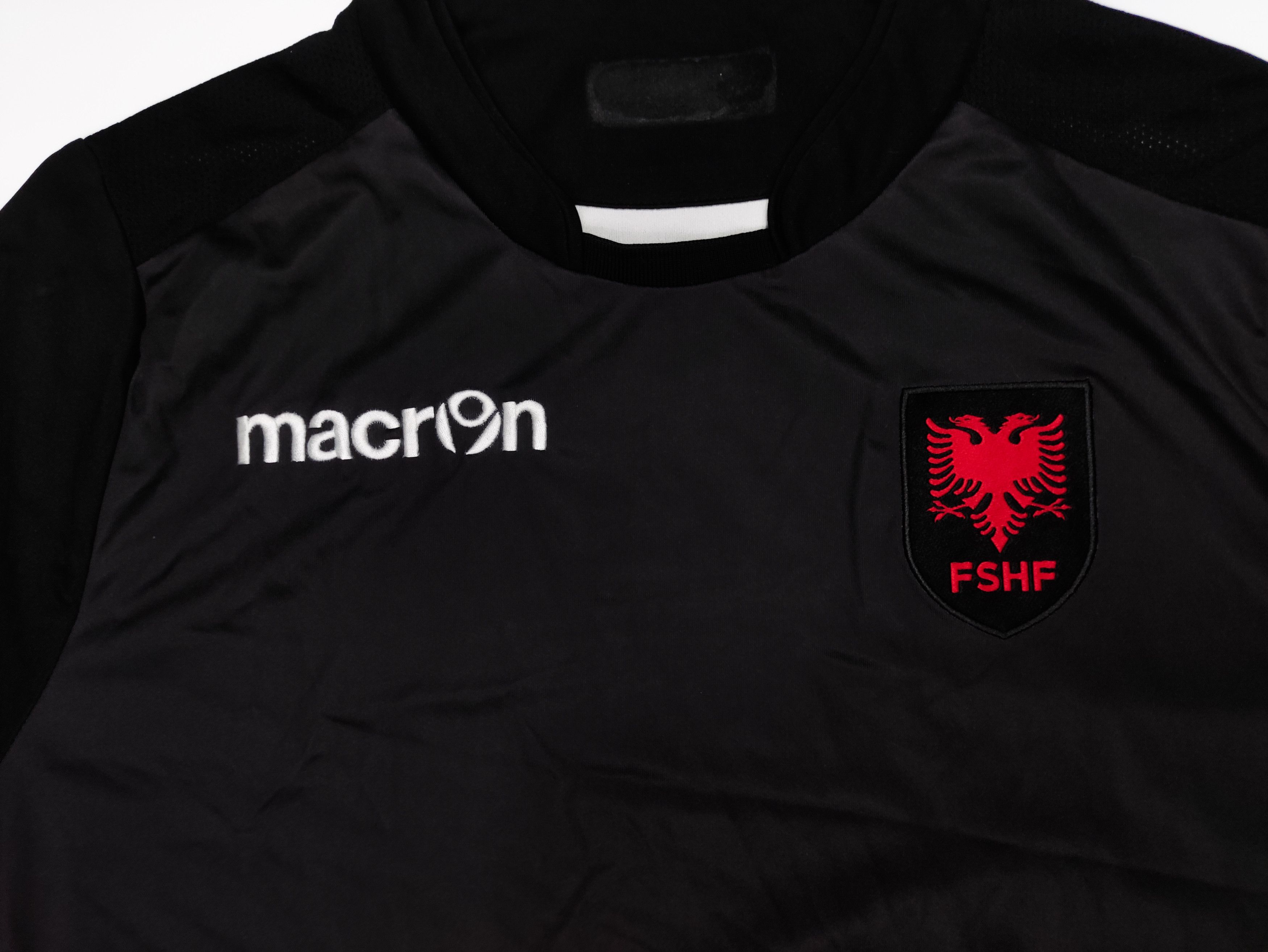 Macron Albania 2017 2018 Macron Third Shirt Tirane Shqipet Size US M / EU 48-50 / 2 - 5 Thumbnail