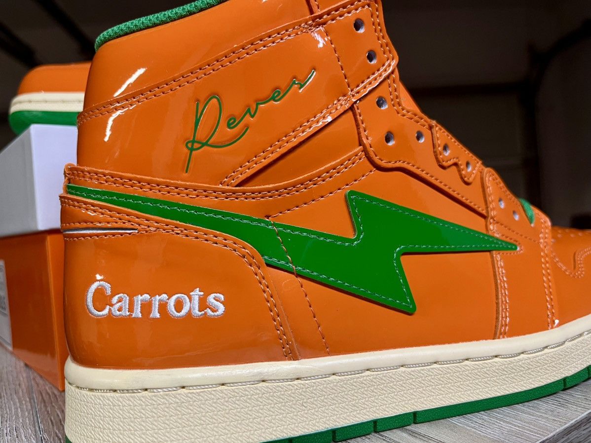 Reves Paris Reeves Paris x Carrots KIY high top sneaker Size US 10 / EU 43 - 12 Thumbnail