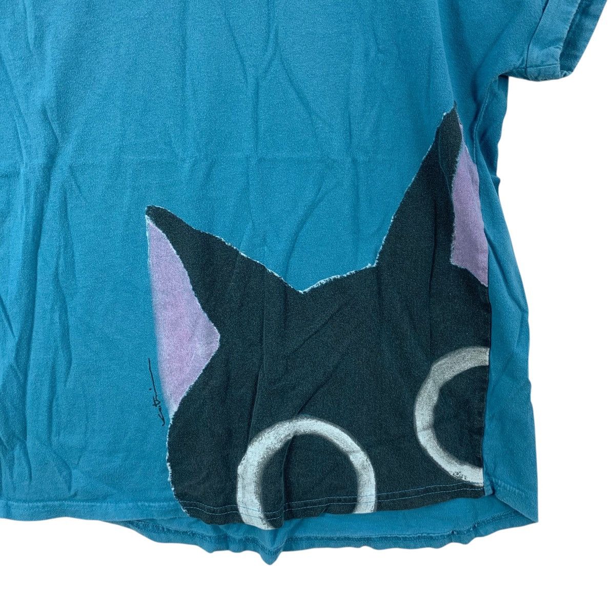 Anime ANIME KAZUO KATSUKI Black Cat Belluna Tee Shirt Top Big Size M / US 6-8 / IT 42-44 - 5 Thumbnail