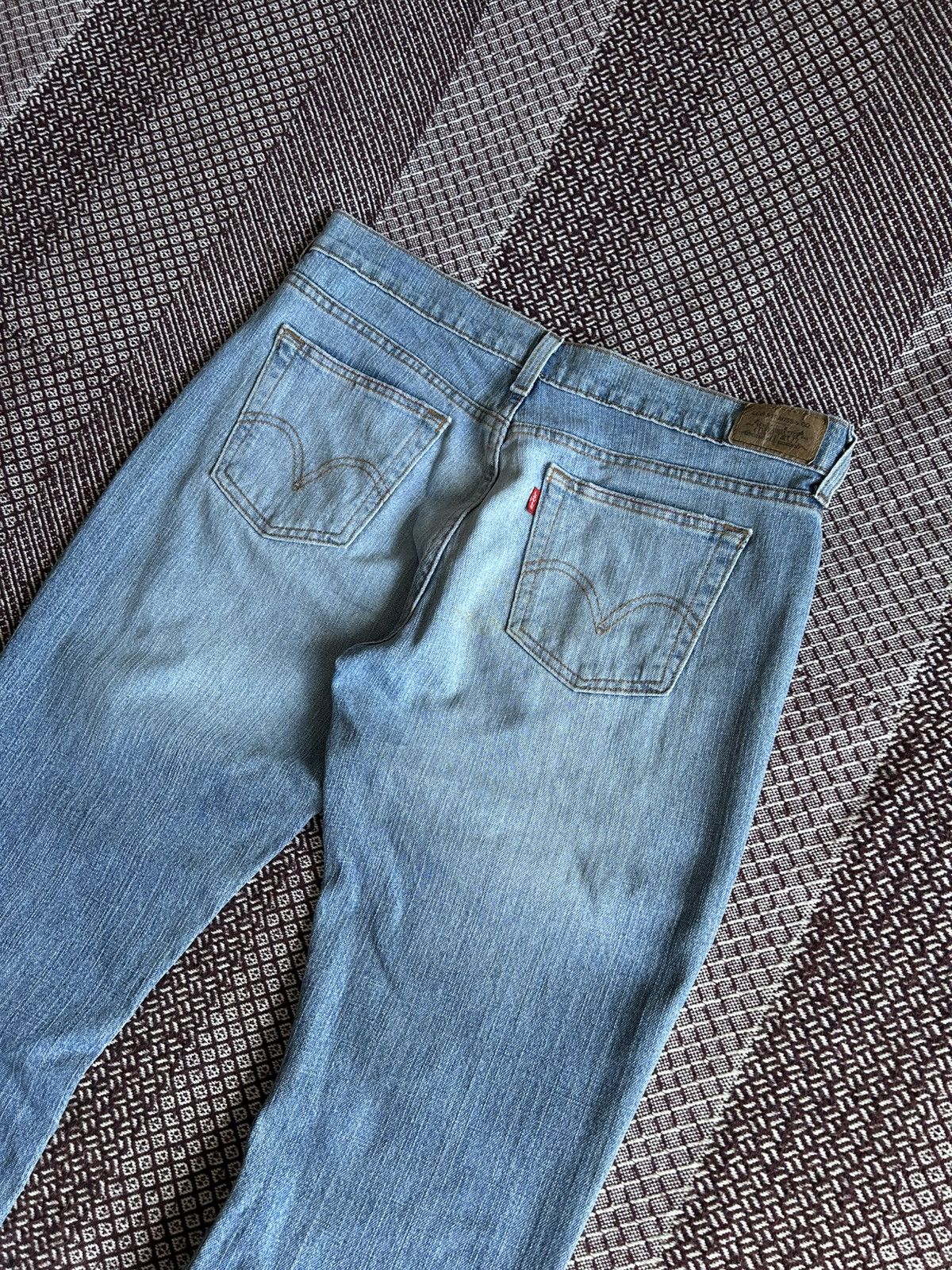 Jean × Levi's × Vintage Vintage Levis 515 Denim Washed Women’s Jeans Boot Cut SZ 10 Size 32" / US 10 / IT 46 - 4 Thumbnail