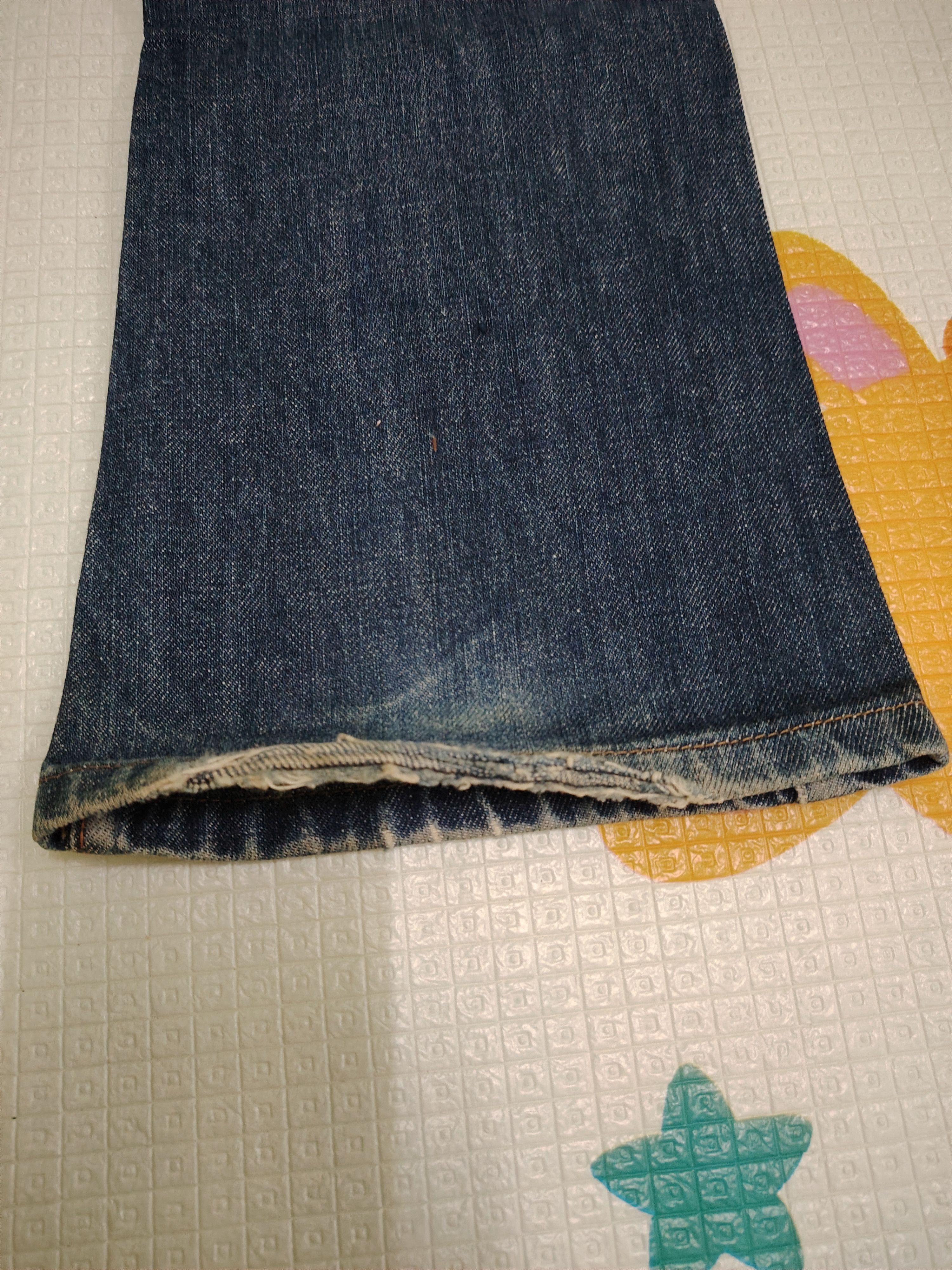 Hysteric Glamour Vintage Hysteric Glamour Flare Distressed Jeans Size US 28 / EU 44 - 8 Thumbnail