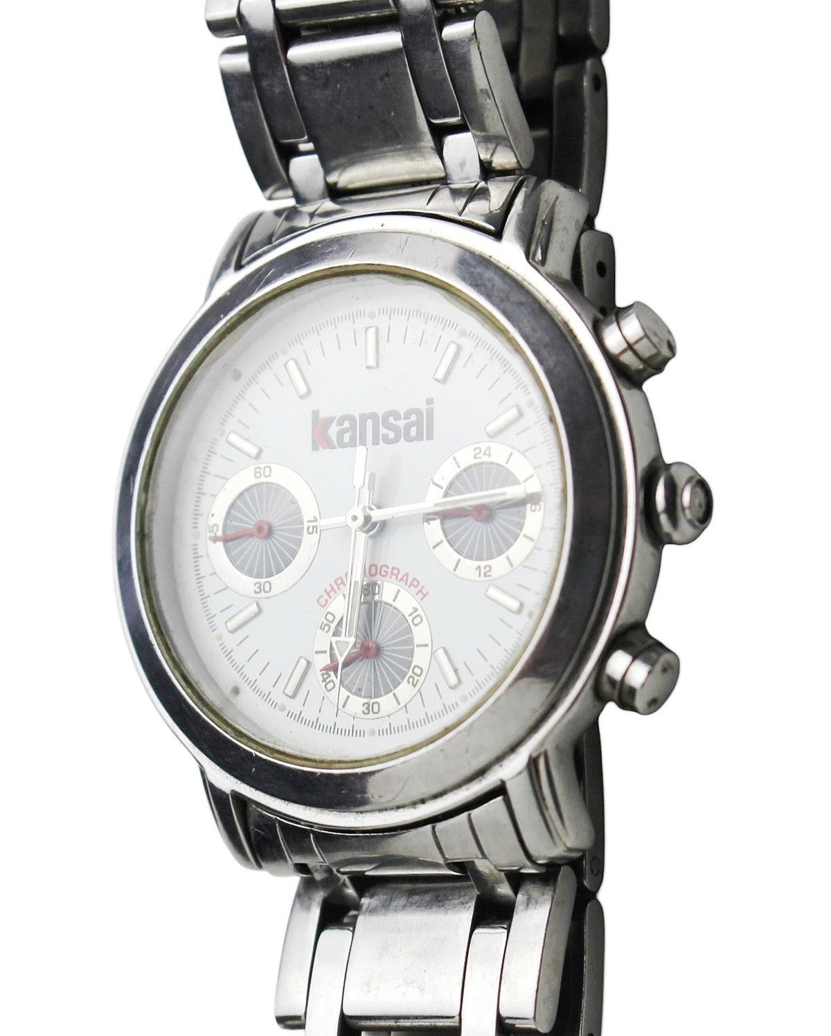 Kansai Yamamoto 2000S KANSAI YAMAMOTO CHRONOGRAPH WATCH Size ONE SIZE - 4 Thumbnail