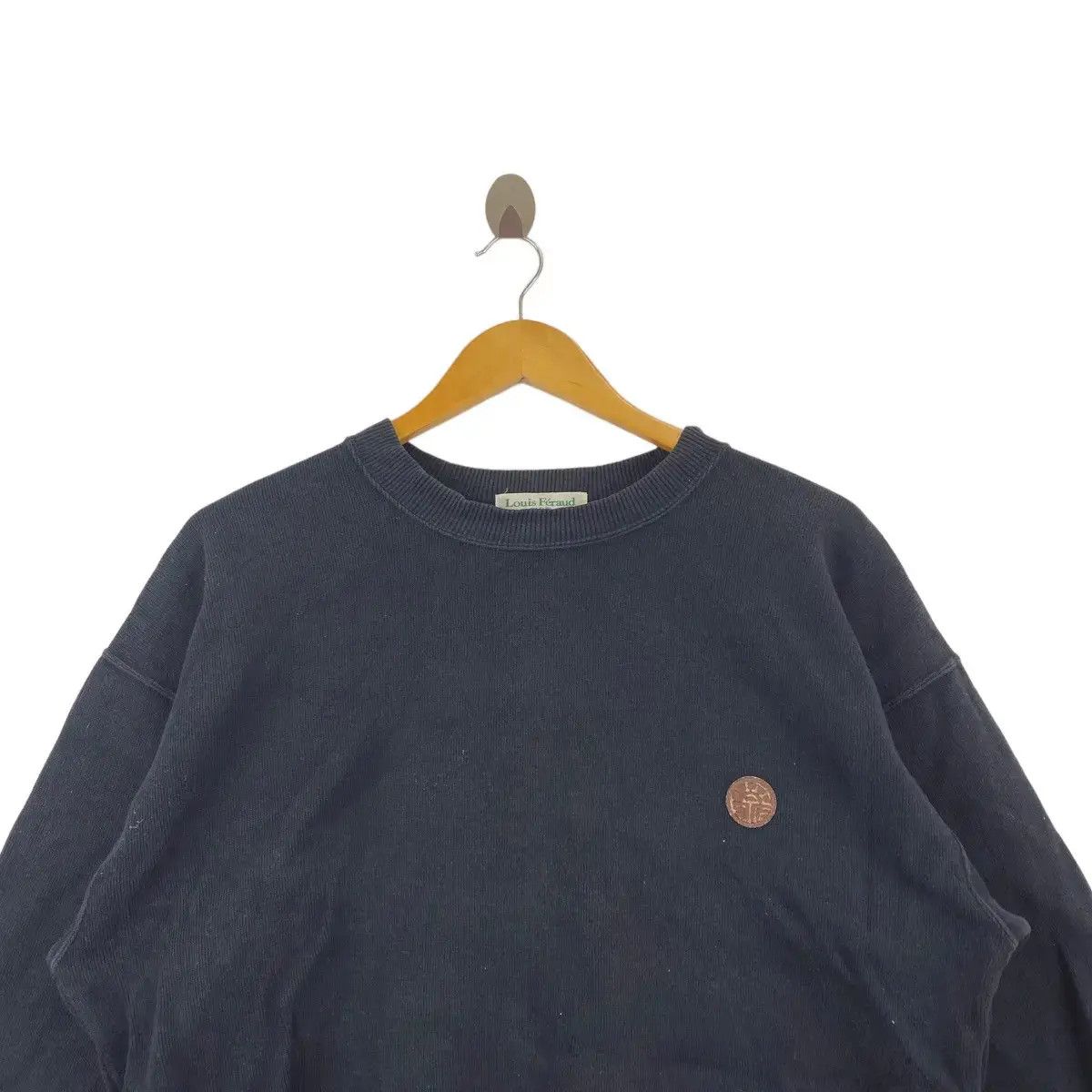 Louis Feraud Vintage LOUIS FERAUD PARIS Embroidered Rainbow Sweatshirt Size L / US 10 / IT 46 - 4 Thumbnail
