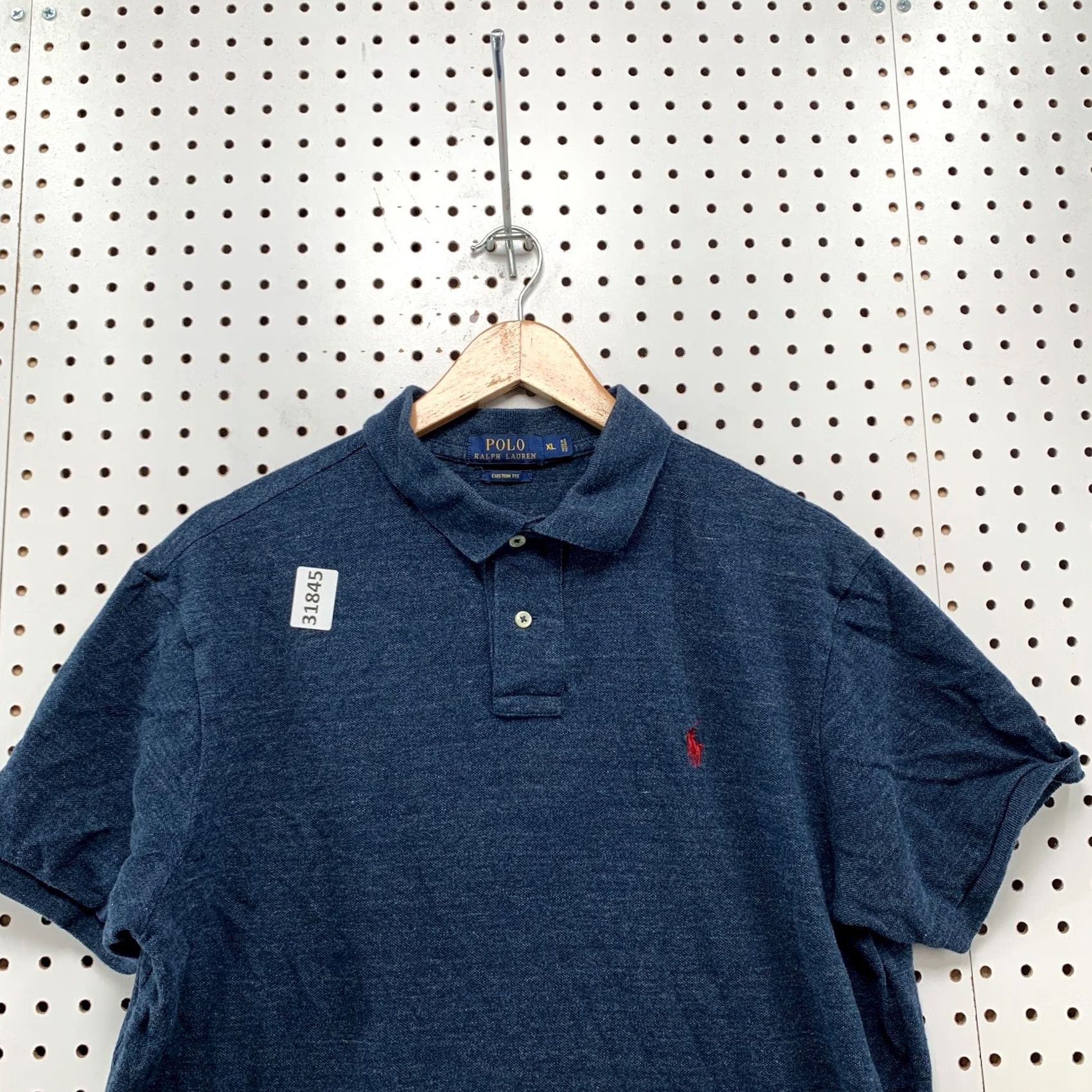 Ralph Lauren Polo Ralph Lauren Shirt Men XL Blue Collared Short Sleeve Red Pony Size US XL / EU 56 / 4 - 7 Thumbnail