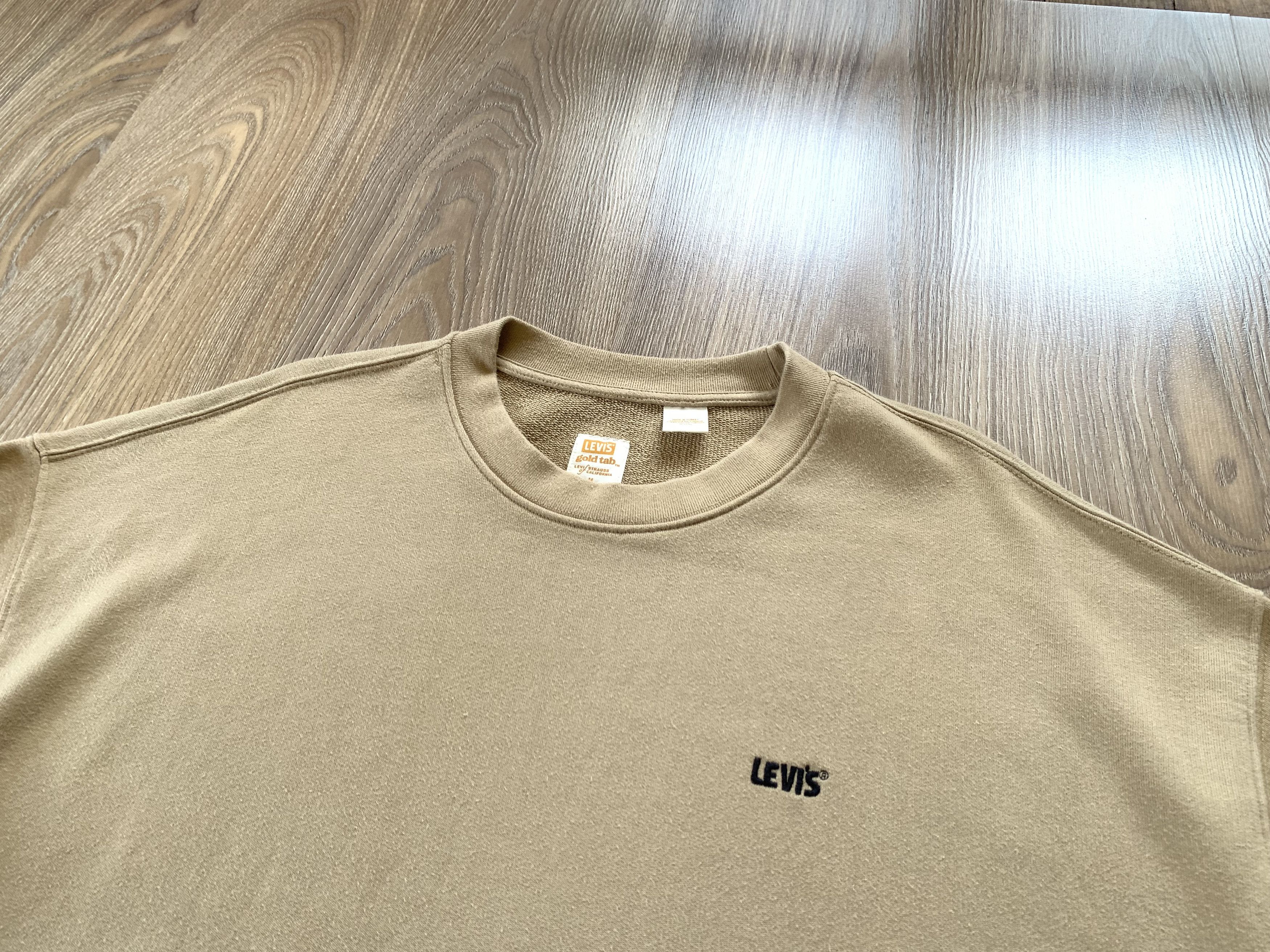 Levi's Levi's Gold Tab Crewneck Beige Sweatshirt Size US M / EU 48-50 / 2 - 4 Thumbnail