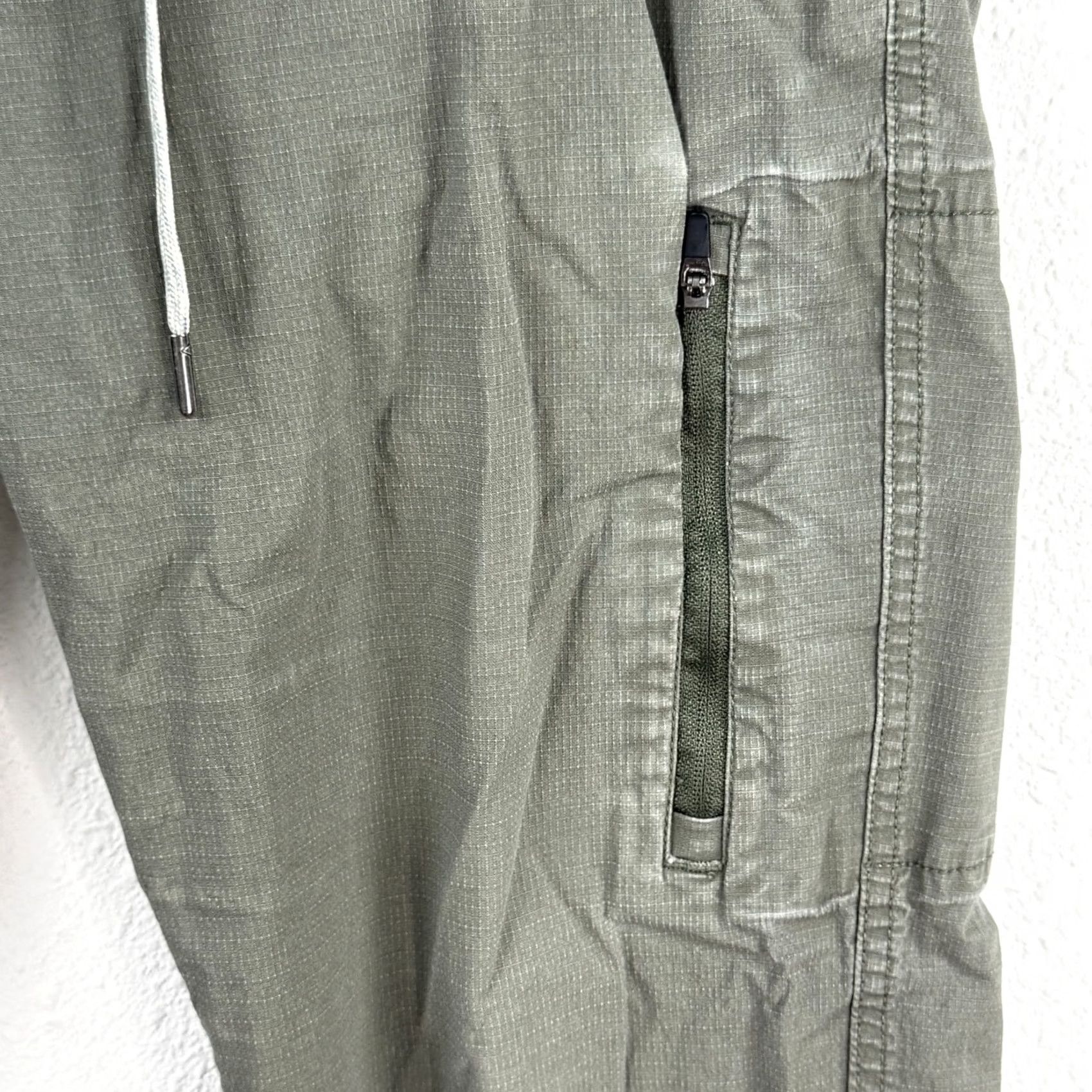 Vuori VINTAGE Vuori Pants Womens M Green Ripstop Dura Terra Straight Casual Outdoor Hiking Size 32" / US 10 / IT 46 - 4 Thumbnail