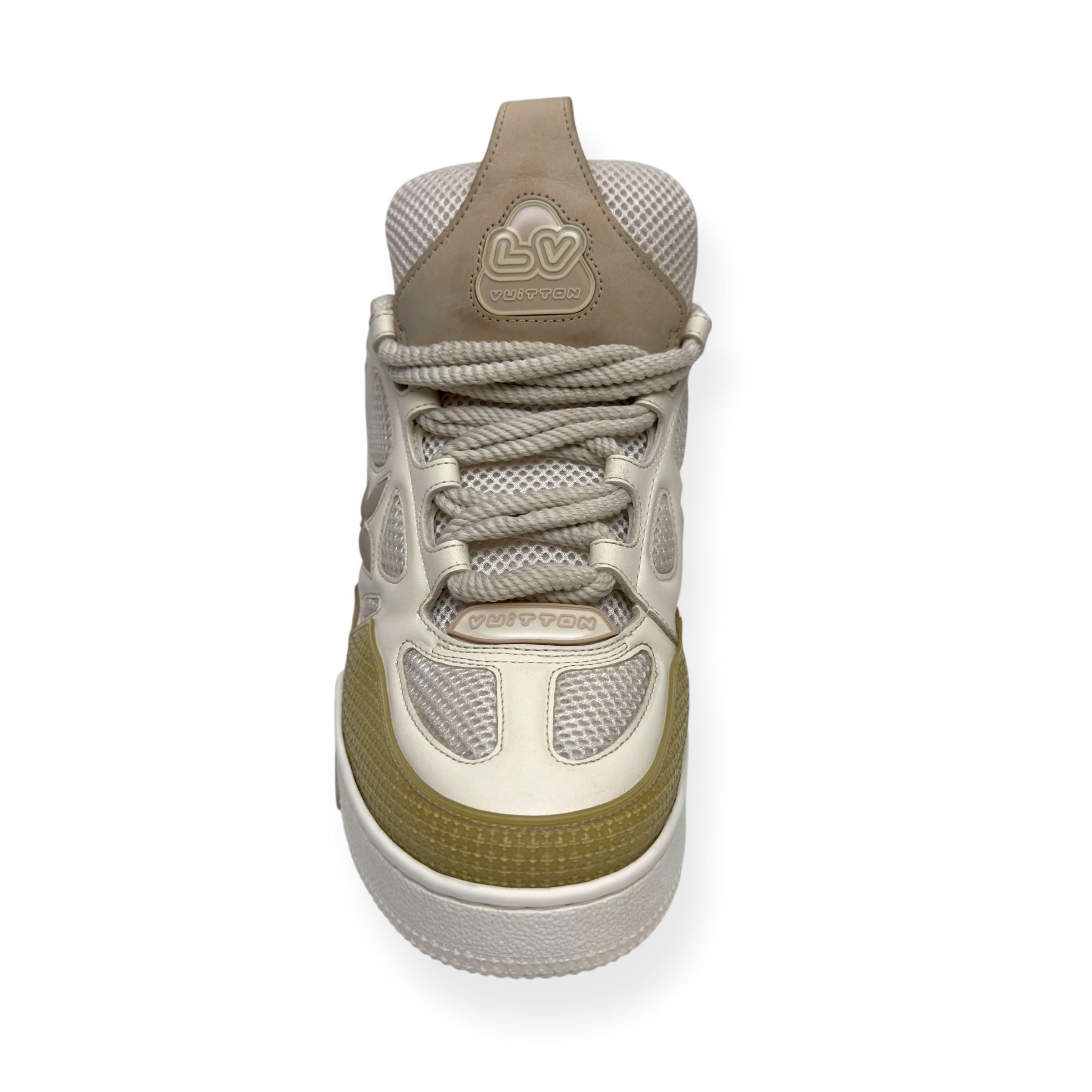 Louis Vuitton LOUIS VUITTON LV SKATE SNEAKER LUXURY BEIGE UK8.5 Size US 9.5 / EU 42-43 - 2 Thumbnail