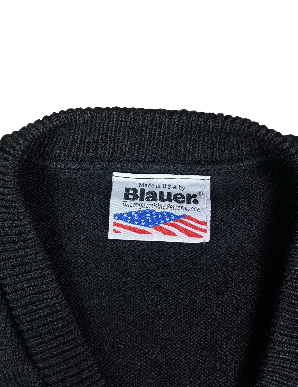 Vintage Vintage 90’s Blauer Tactical Sweater 🖤 Size US L / EU 52-54 / 3 - 3 Thumbnail