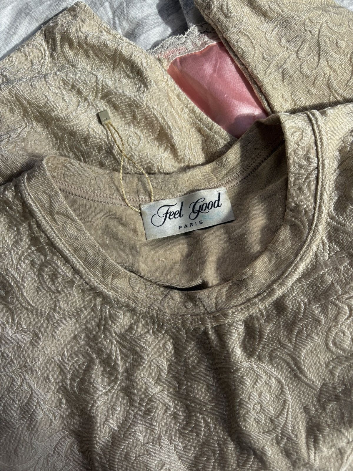 Vintage Vintage parisian bodysuit Size M / US 6-8 / IT 42-44 - 3 Thumbnail