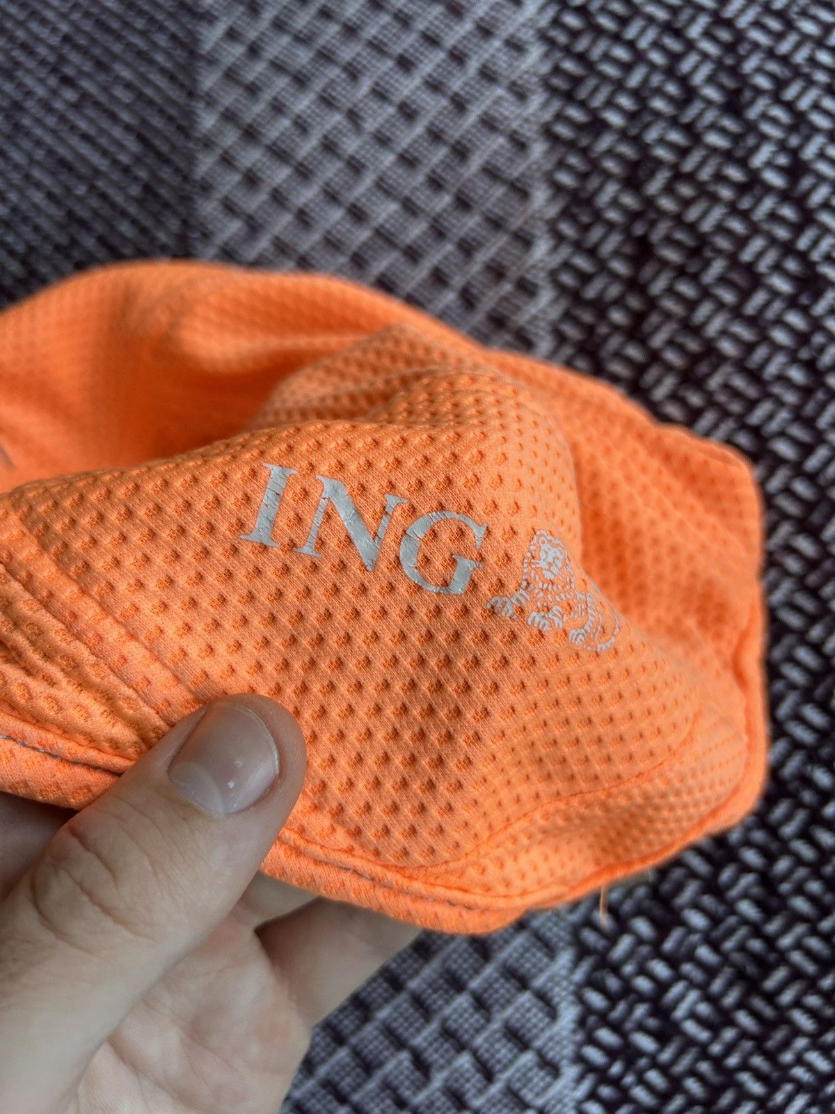 Nike Nike Dri-fit ING Cap Sportswear Orange Running Unisex Sz OS Size ONE SIZE - 4 Thumbnail