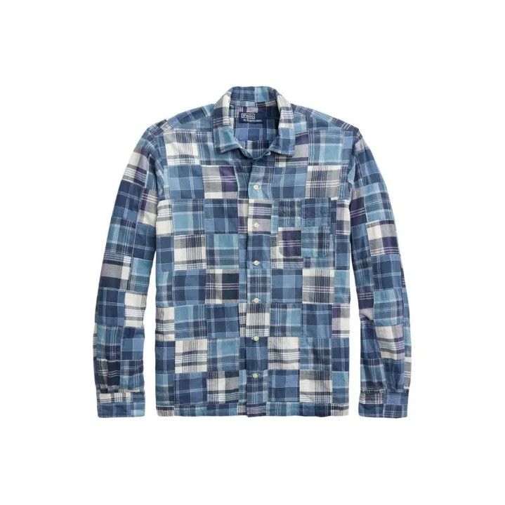 Polo Ralph Lauren Polo Ralph Lauren Men's Patchwork Plaid Long-Sleeve Shirt Size US L / EU 52-54 / 3 - 1 Thumbnail