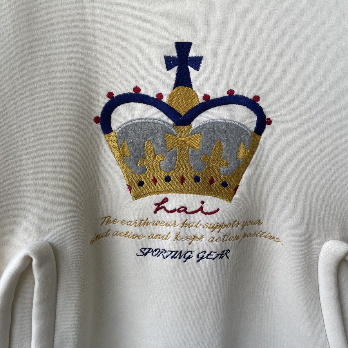 Hai Sporting Gear Vtg Issey Miyake High Sporting Gear Rare Sweatshirt Big Logo Size US M / EU 48-50 / 2 - 6 Thumbnail
