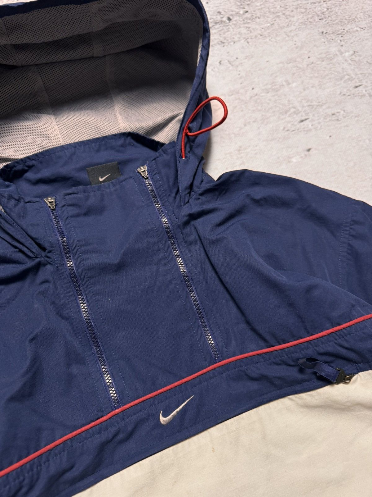 Nike × Nike ACG NIKE VINTAGE CENTER LOGO OVERSIZE NYLON 1/3 ZIP LIGHT JACKET Size US S / EU 44-46 / 1 - 6 Thumbnail