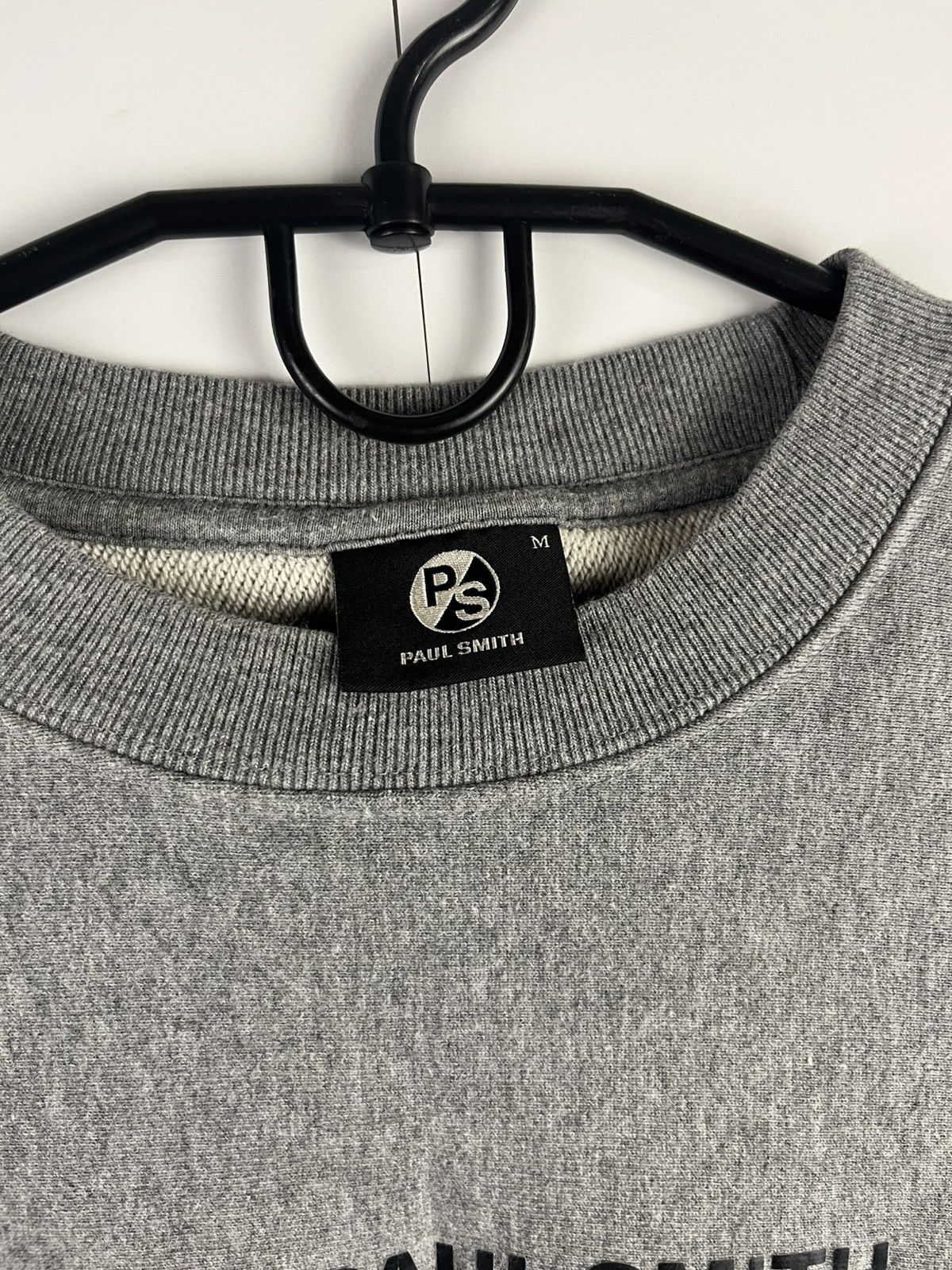 Paul Smith Paul Smith Big Logo Crew Neck Cotton Sweatshirt Size US M / EU 48-50 / 2 - 7 Thumbnail