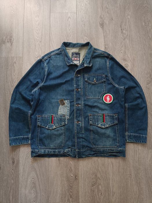 Ecko Unltd. Ecko Unltd x Public Enemy Vintage Jeans Jacket, vintage L Size US L / EU 52-54 / 3 - 2 Thumbnail