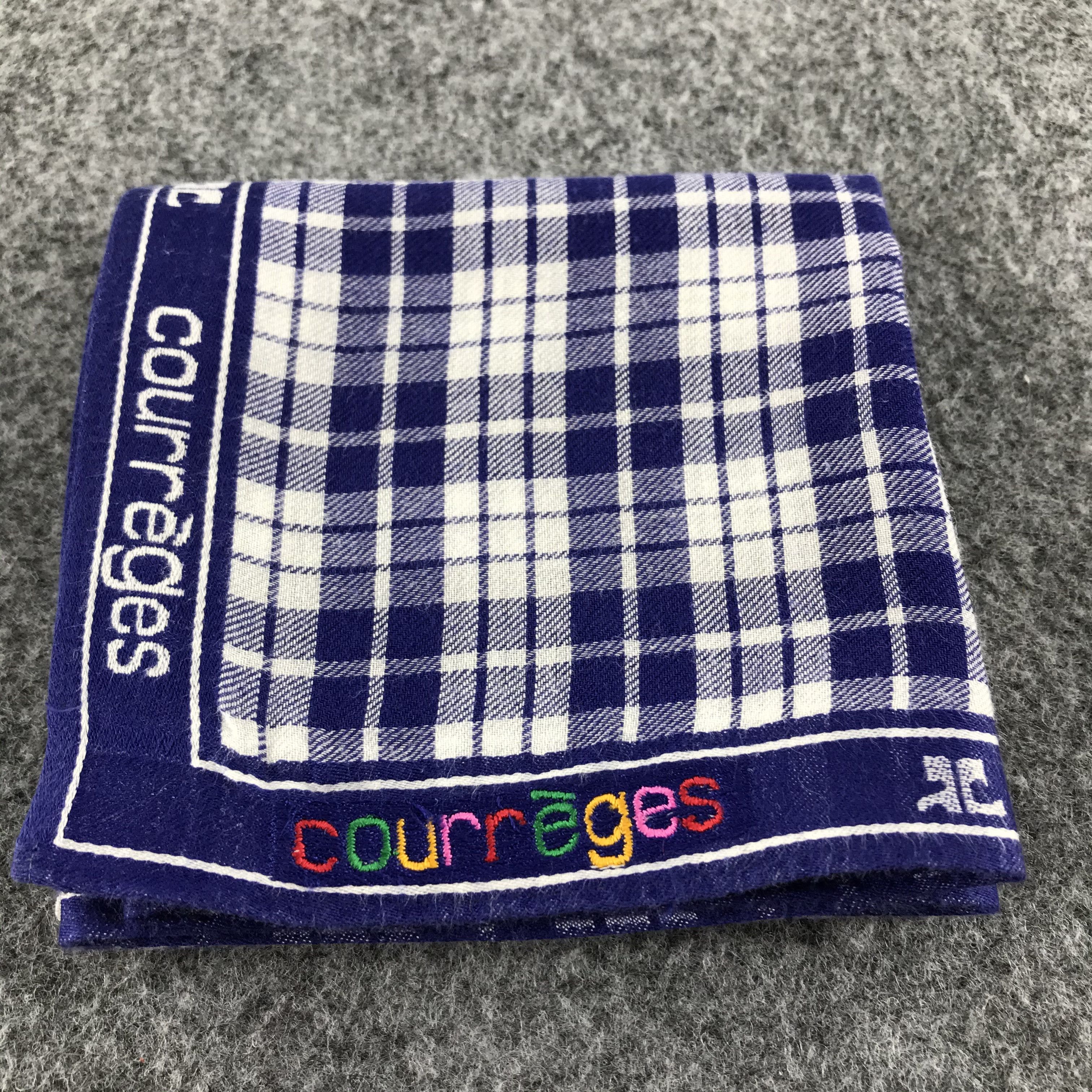 Courreges Courreges Handkerchief Neckerchief Bandana H99 Size ONE SIZE - 6 Thumbnail