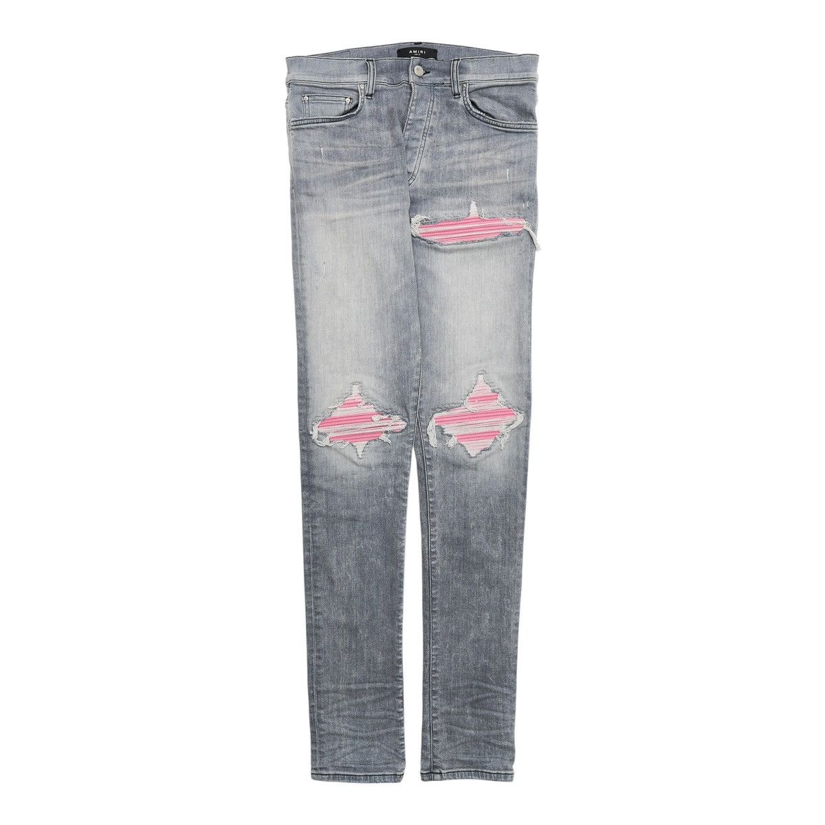 Amiri Mx 1 Jeans Grey | Grailed