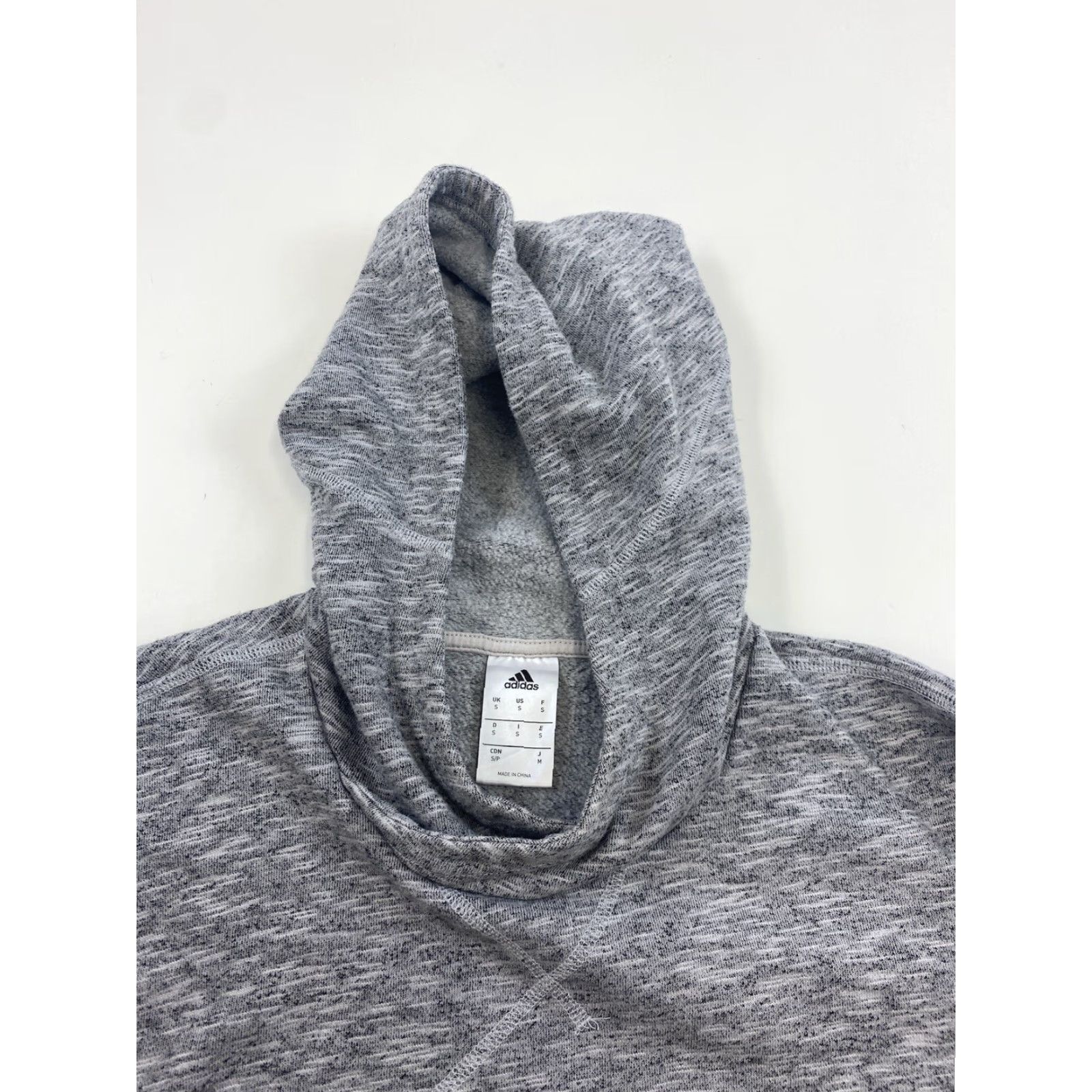 Adidas Adidas Hoodie Sweatshirt Men’s S Gray Side Snap Buttons Pullover Hooded Button Streetwear Size US S / EU 44-46 / 1 - 2 Thumbnail