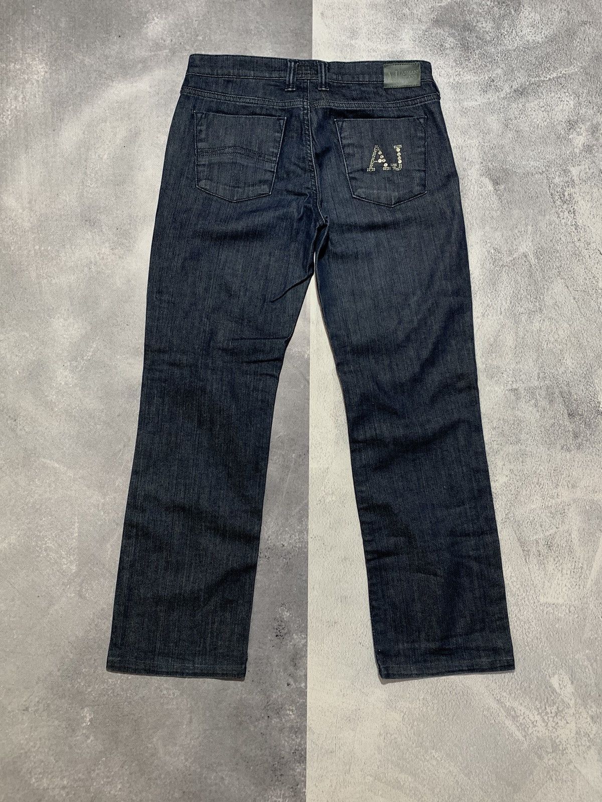 Armani × Vintage Vintage Y2K Armani Jeans denim faded streetwear size 29 Size 29" - 1 Thumbnail