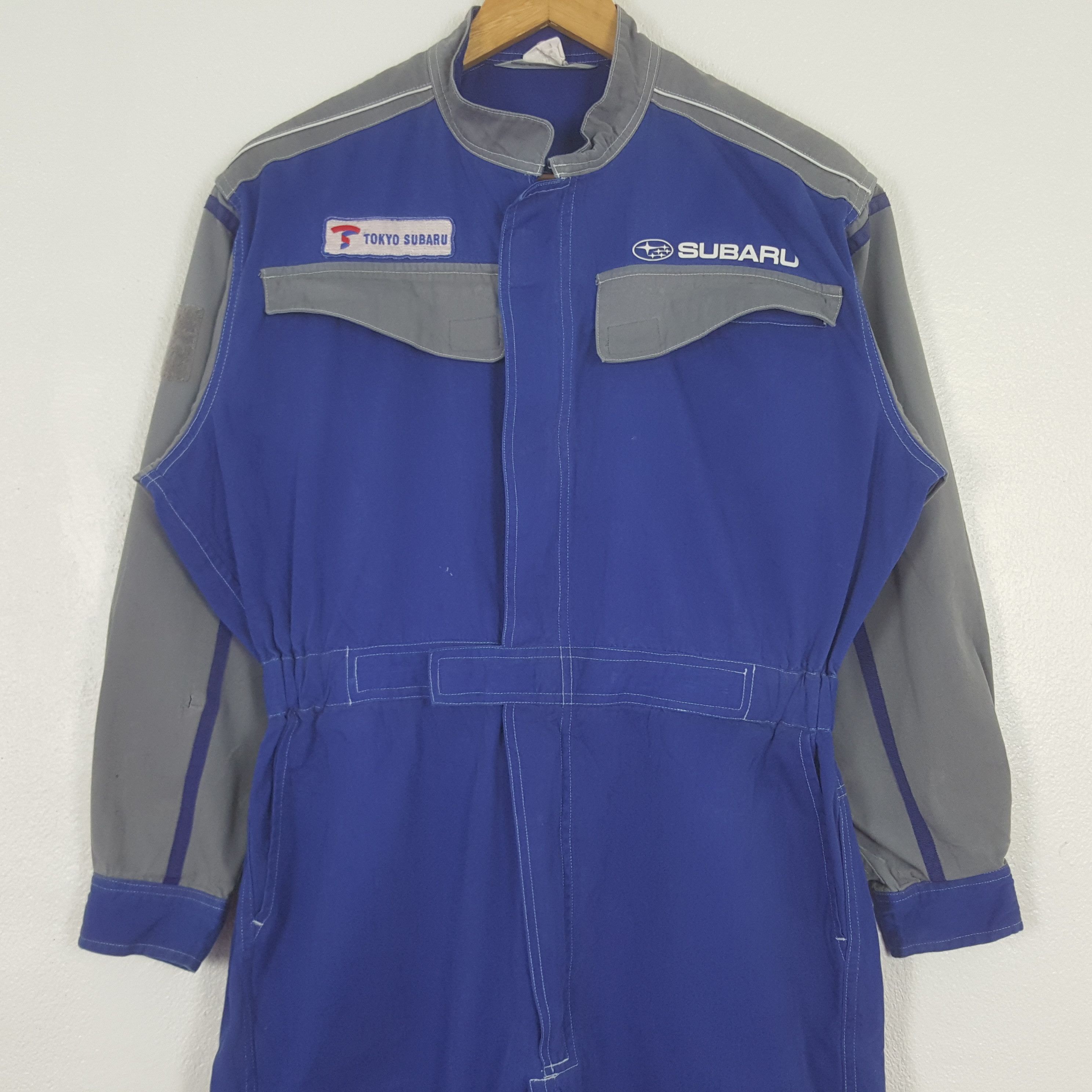 Japanese Brand Vintage Subaru Rally Team Uniform Coverall Jacket C304N15 Size US L / EU 52-54 / 3 - 5 Thumbnail