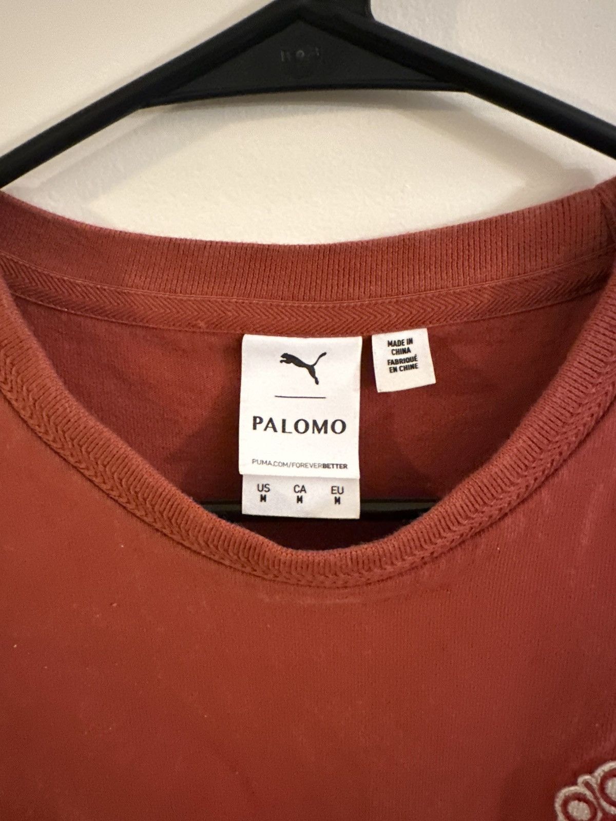 Palomo Spain × Puma PUMA x PALOMO SPAIN ORANGE T SHIRT WITH EMBROIDERED LOGO Size US M / EU 48-50 / 2 - 2 Thumbnail