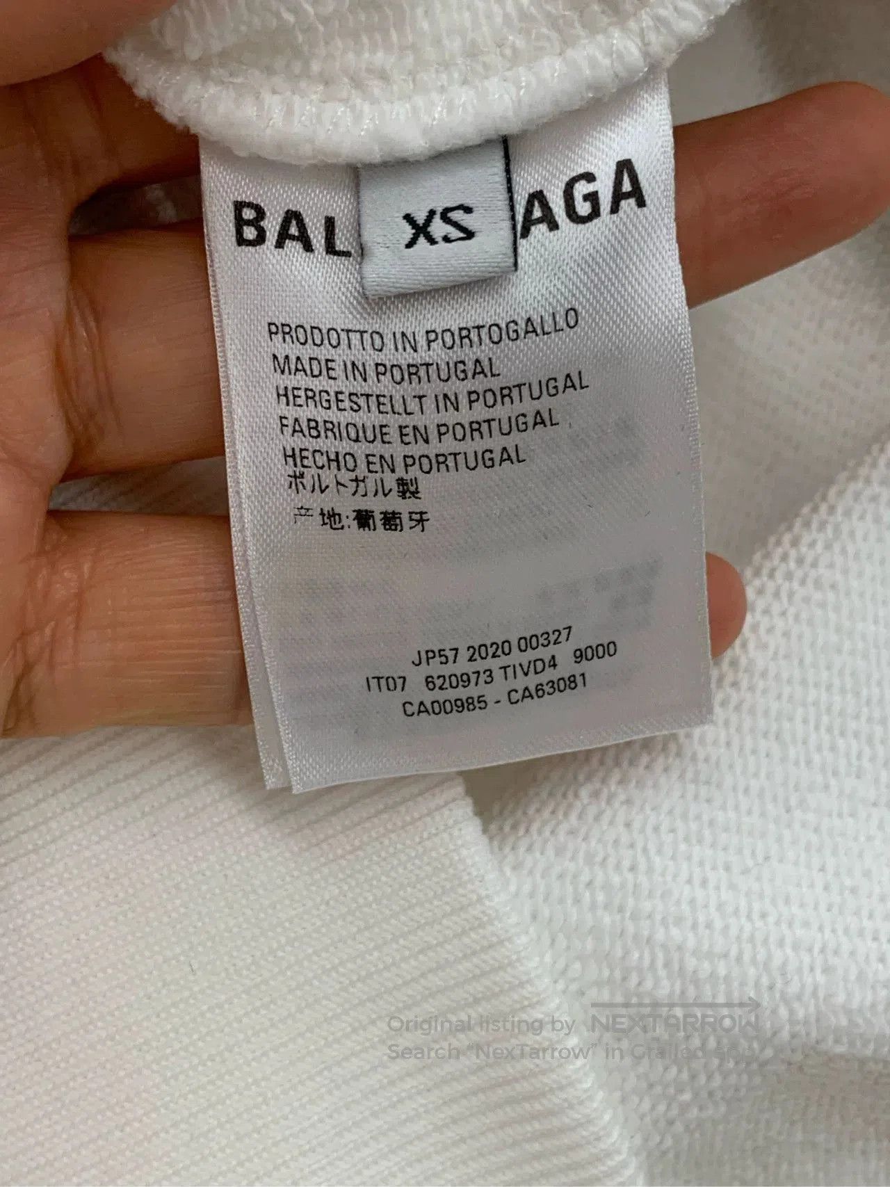Balenciaga balenciaga letter print long sleeve sweatshirt. Size US XS / EU 42 / 0 - 4 Thumbnail