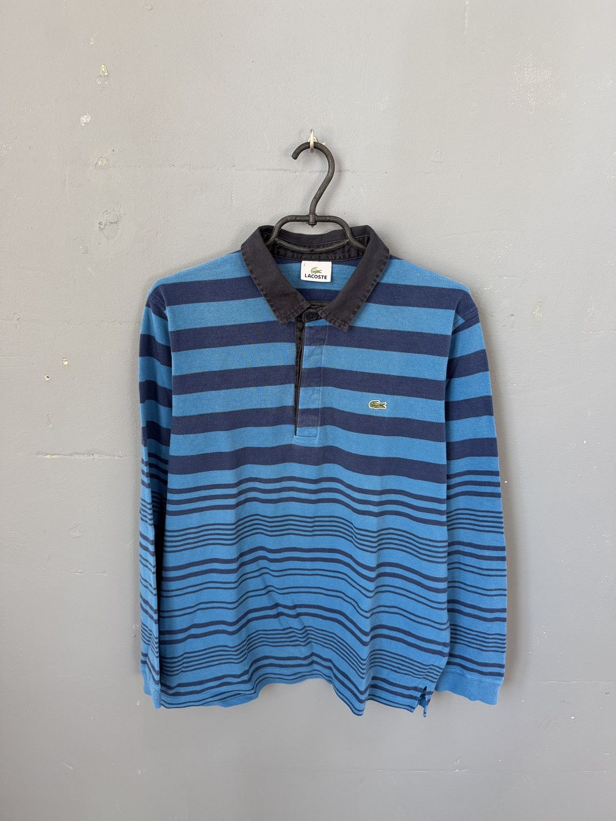 Lacoste Lacoste Long Sleeve Polo Shirt Striped Size US L / EU 52-54 / 3 - 1 Thumbnail