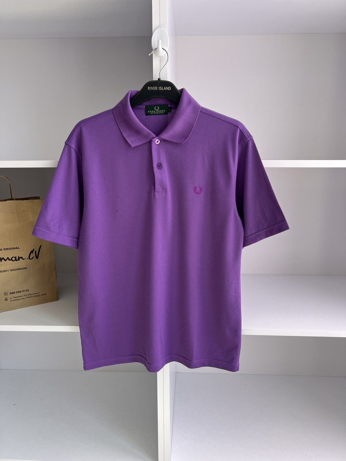Fred Perry × Vintage Vintage Fred Perry Casual Polo T-shirt Size US L / EU 52-54 / 3 - 3 Thumbnail
