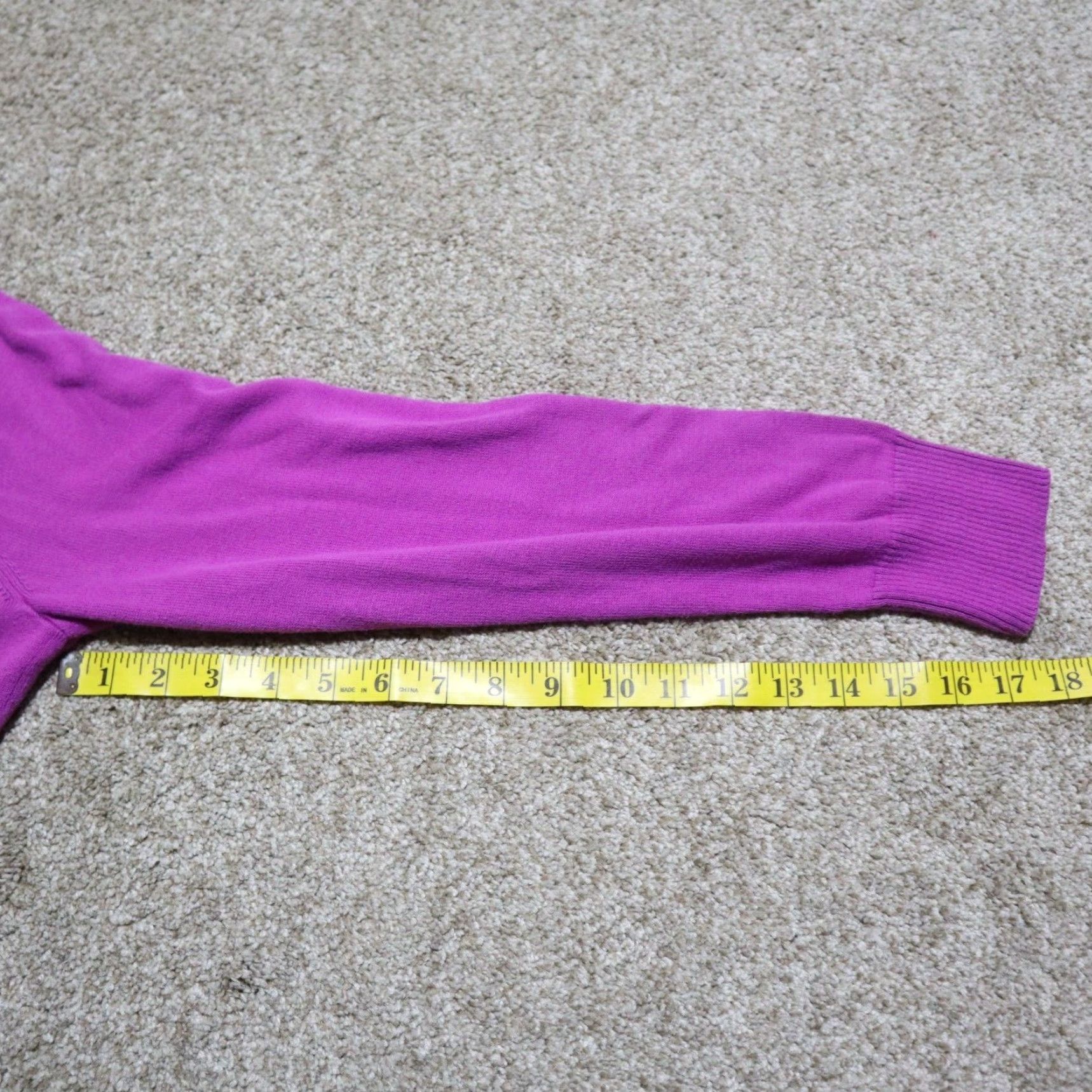Vintage B. Moss Sweater Pullover Women's Purple V-Neck Casual Long Sleeve M Size M / US 6-8 / IT 42-44 - 7 Thumbnail
