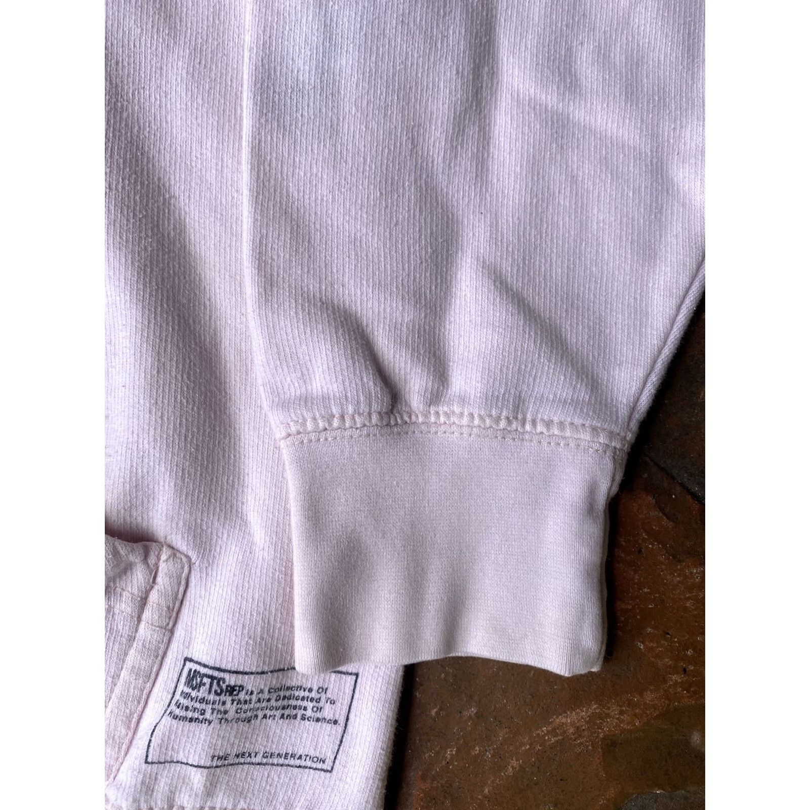 Msftsrep MSFTS Rep One World Pink Hoodie Sweatshirt Medium Jaden Smith Streetwear Sweatshirt Size US M / EU 48-50 / 2 - 5 Thumbnail