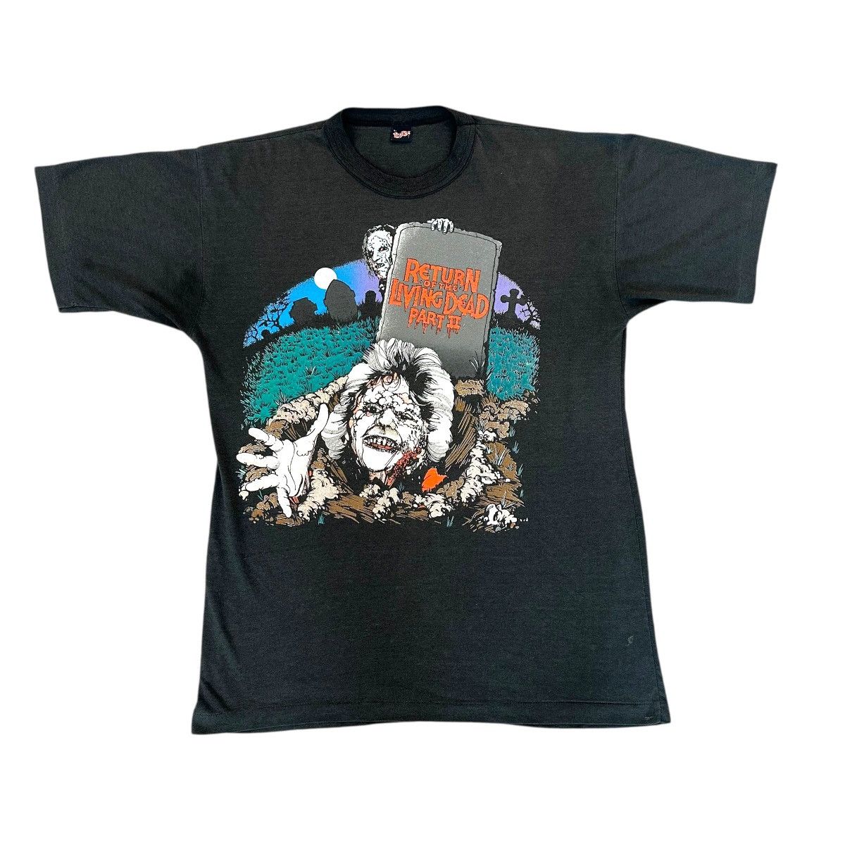 Vintage 1988 Return of the Living Dead 2 horror movie shirt