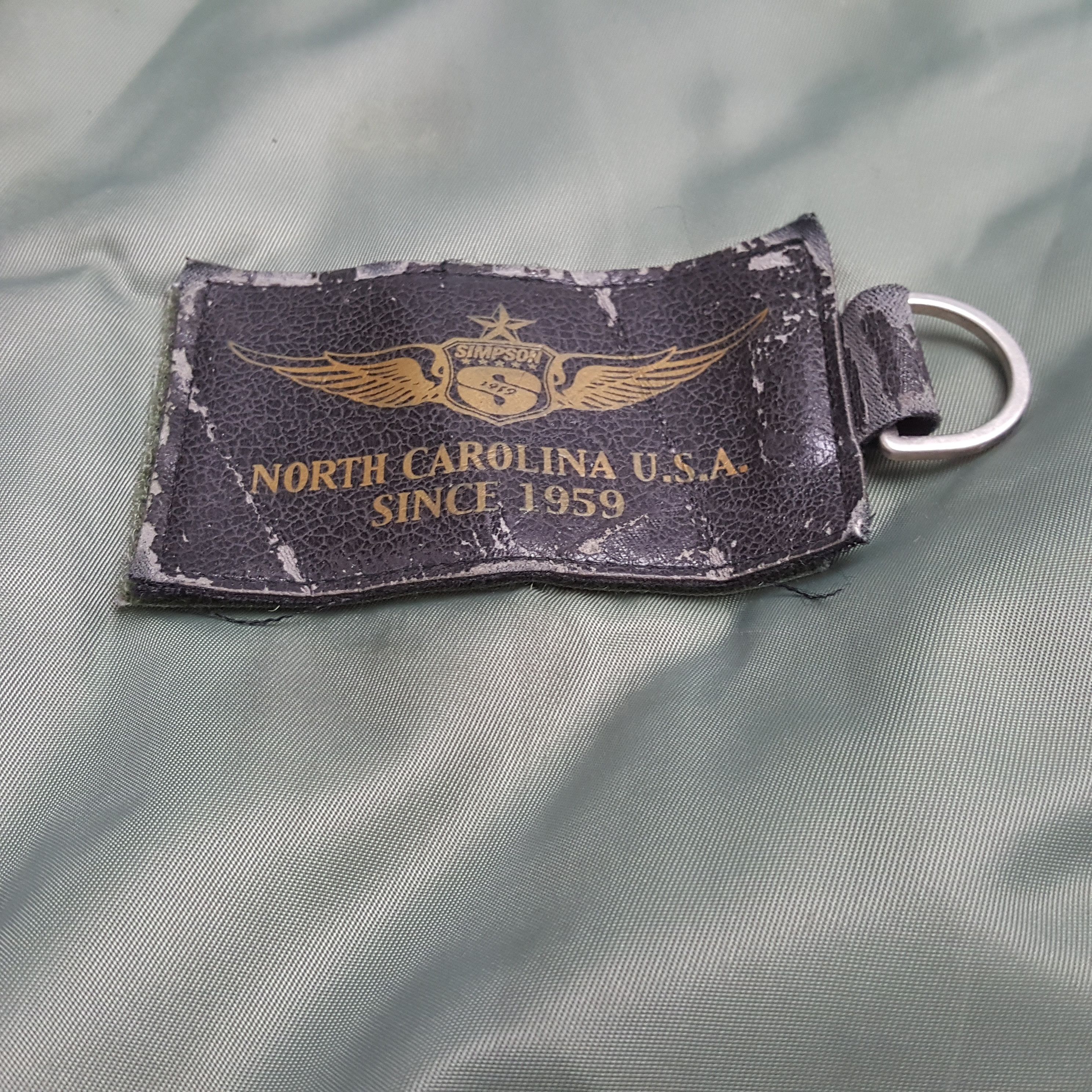 The Simpsons × Vintage SIMPSON NORTH CAROLINA Racing Motorsports Style Jacket Size US L / EU 52-54 / 3 - 11 Thumbnail