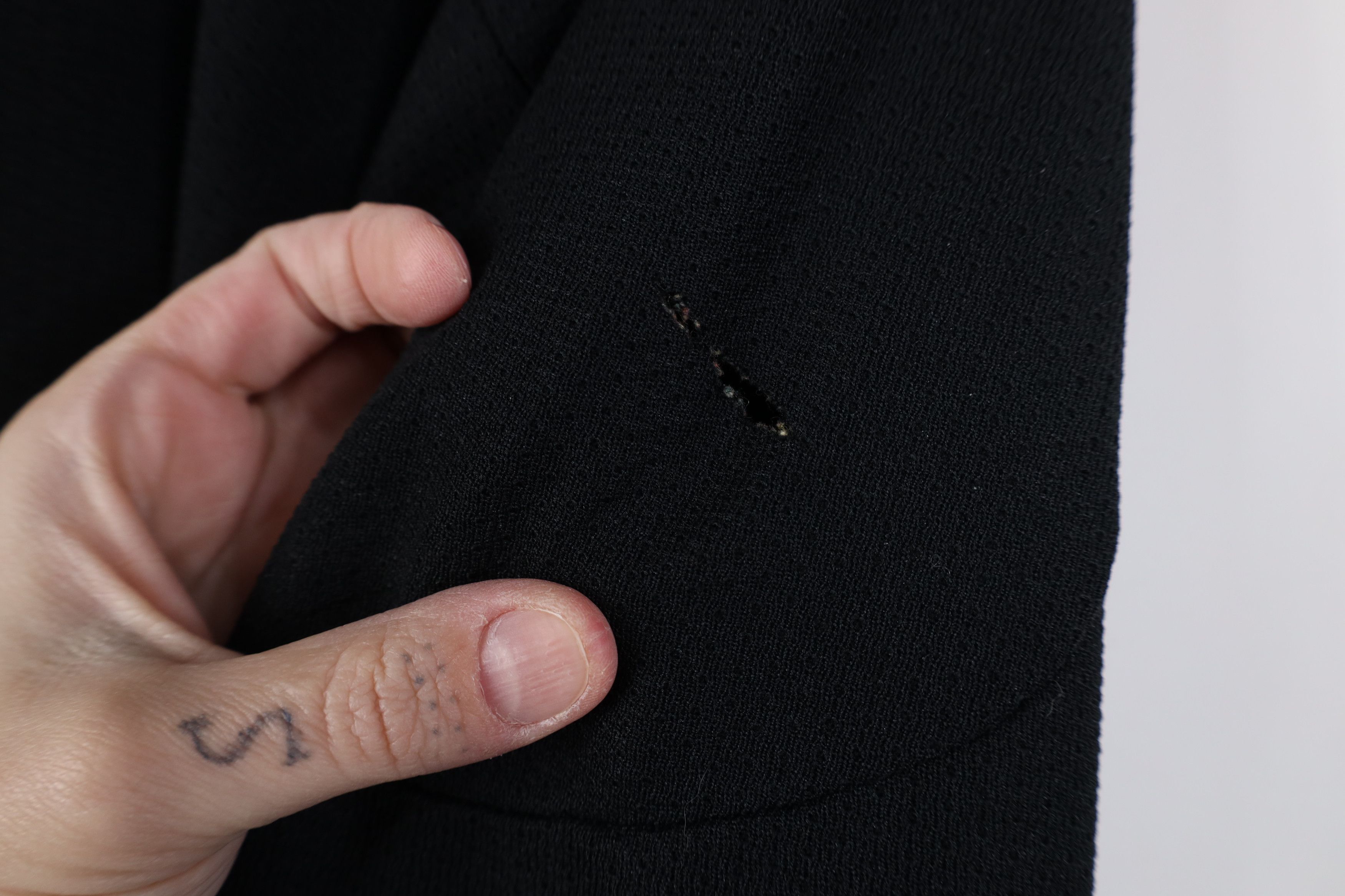 Vintage Vintage 90s Toronto Pass Hockey Jersey Black Air Knit Size US L / EU 52-54 / 3 - 5 Thumbnail