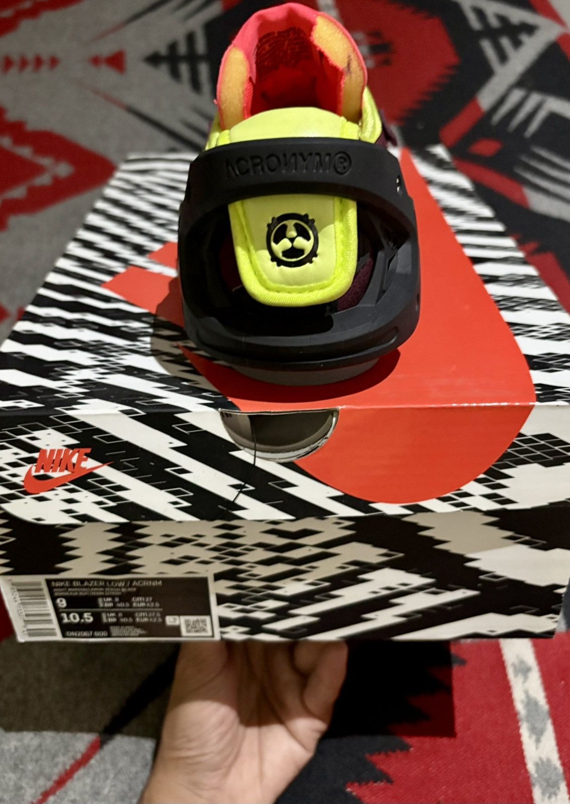 Acronym × Nike Nike Blazer Low Size US 9 / EU 42 - 4 Thumbnail