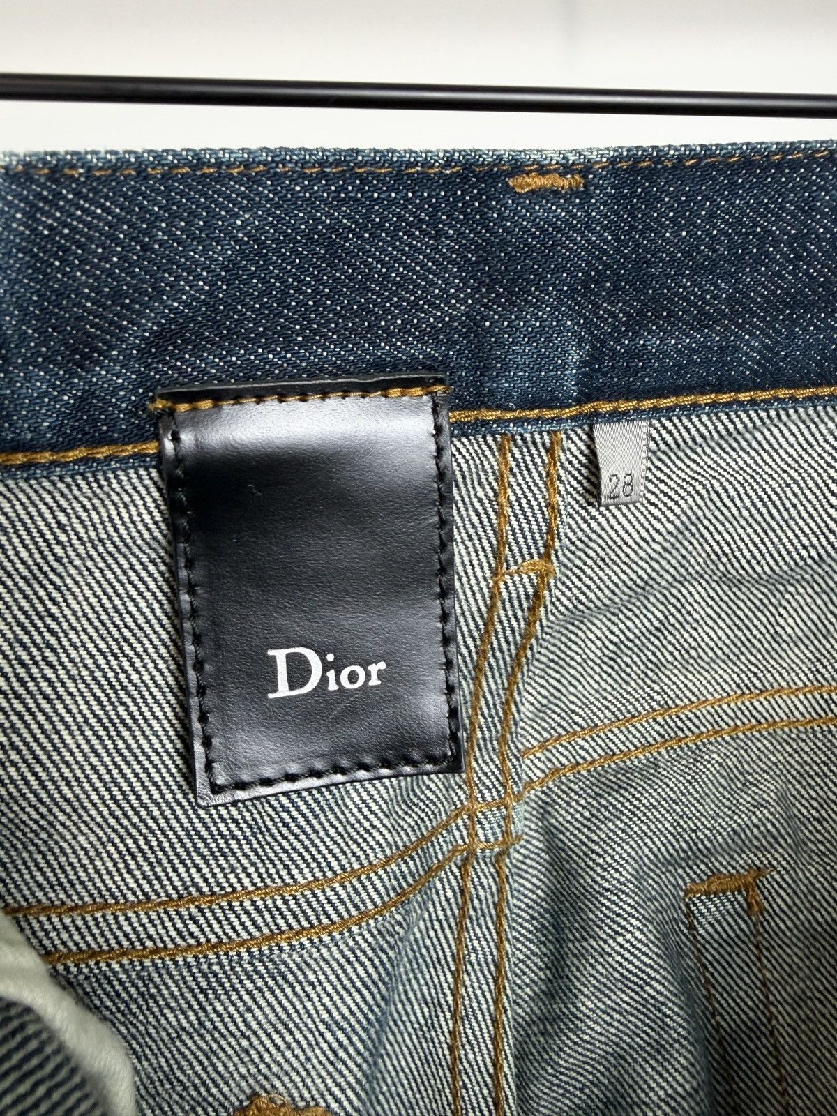 Dior AW08 Dior Homme Faded Indigo MIJ Japanese Denim Jeans Size US 28 / EU 44 - 7 Thumbnail