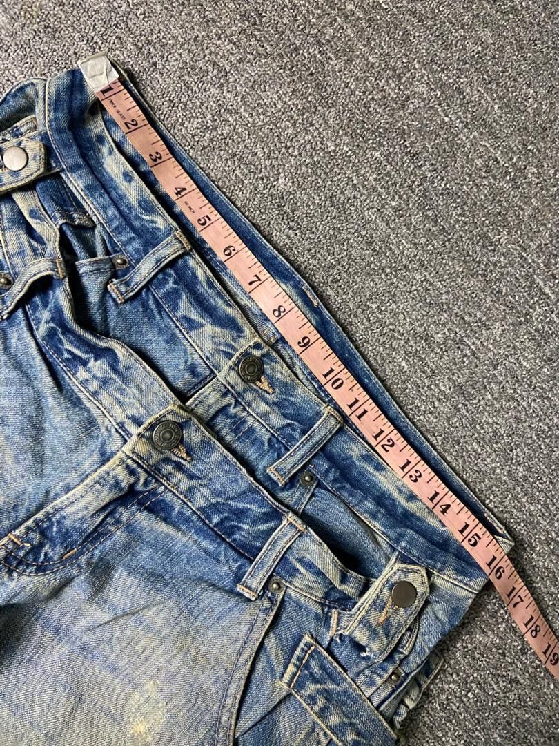 PPFM 🔥Vintage PPFM Double Waist Distressed Jeans🔥 (136) Size US 32 / EU 48 - 11 Thumbnail