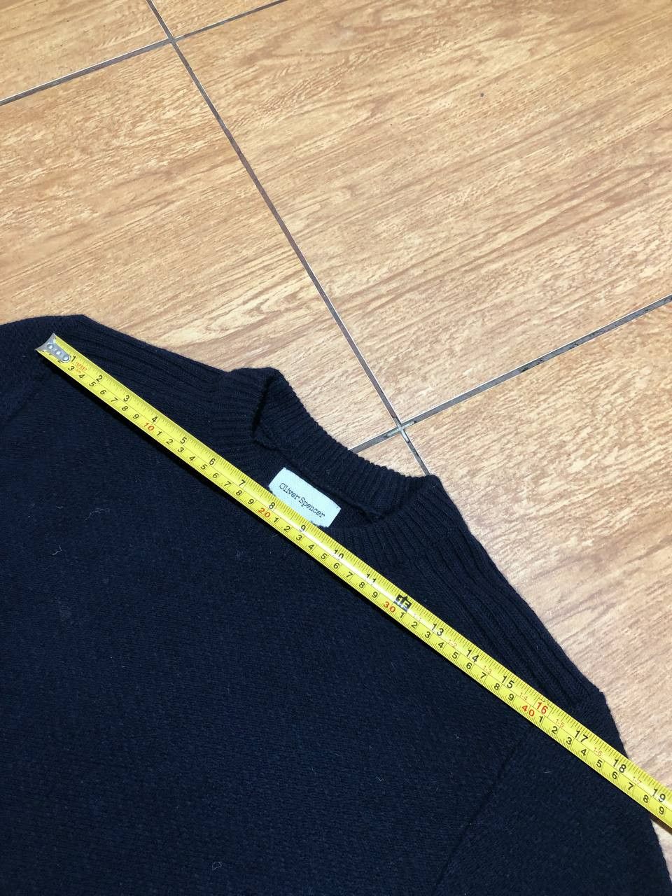 Oliver Spencer Vintage OLIVER SPENCER 90s Streetwear Faded Knit Sweater Size US M / EU 48-50 / 2 - 12 Thumbnail