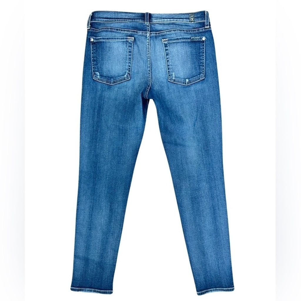 7 For All Mankind 7 For All Mankind Slim Cigarette Skinny Jean Women Size 32. Size 32" / US 10 / IT 46 - 2 Thumbnail