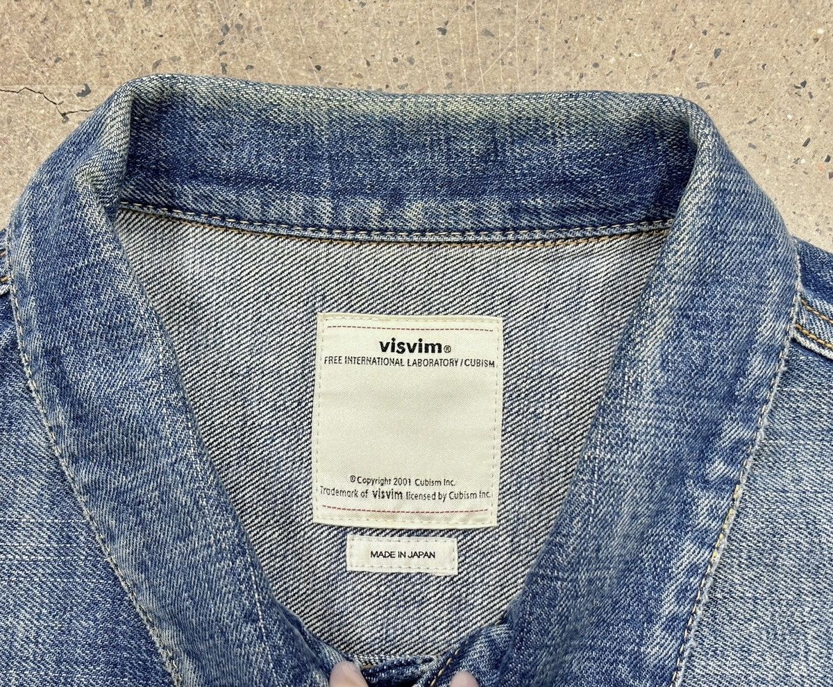 Visvim Visvim 18ss 101 Jkt Dmgd，size 4 Size US XL / EU 56 / 4 - 13 Thumbnail