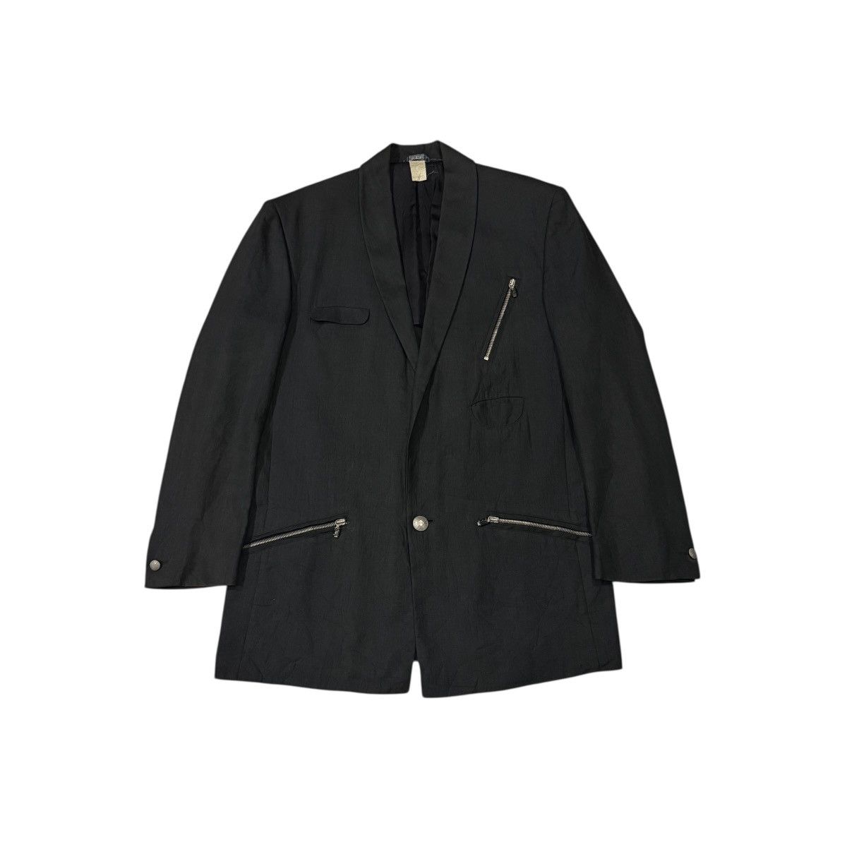 Versace Vintage 80’s Gianni Versace Seditionaries Button Jacket Size US L / EU 52-54 / 3 - 1 Thumbnail