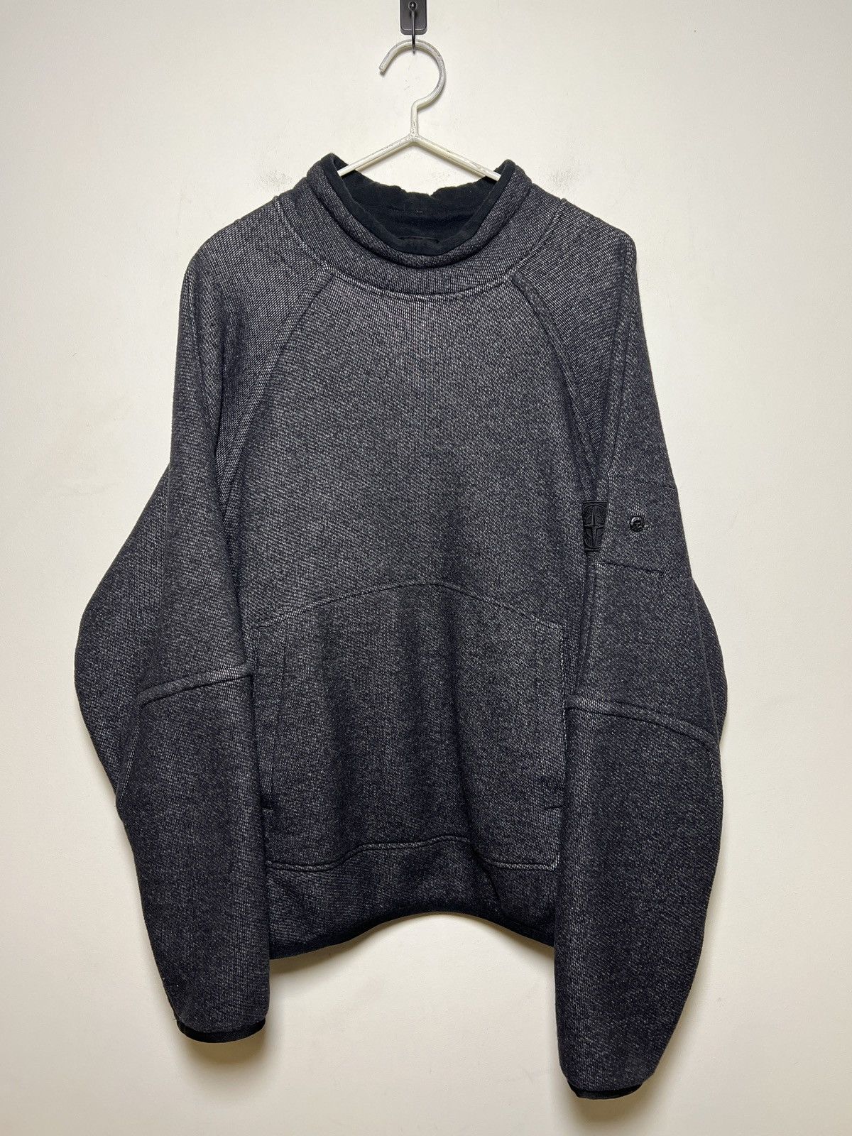 Stone Island Shadow Project Stone Island Shadow Project Dark Grey Sweatshirt l-xl Size US XL / EU 56 / 4 - 1 Thumbnail