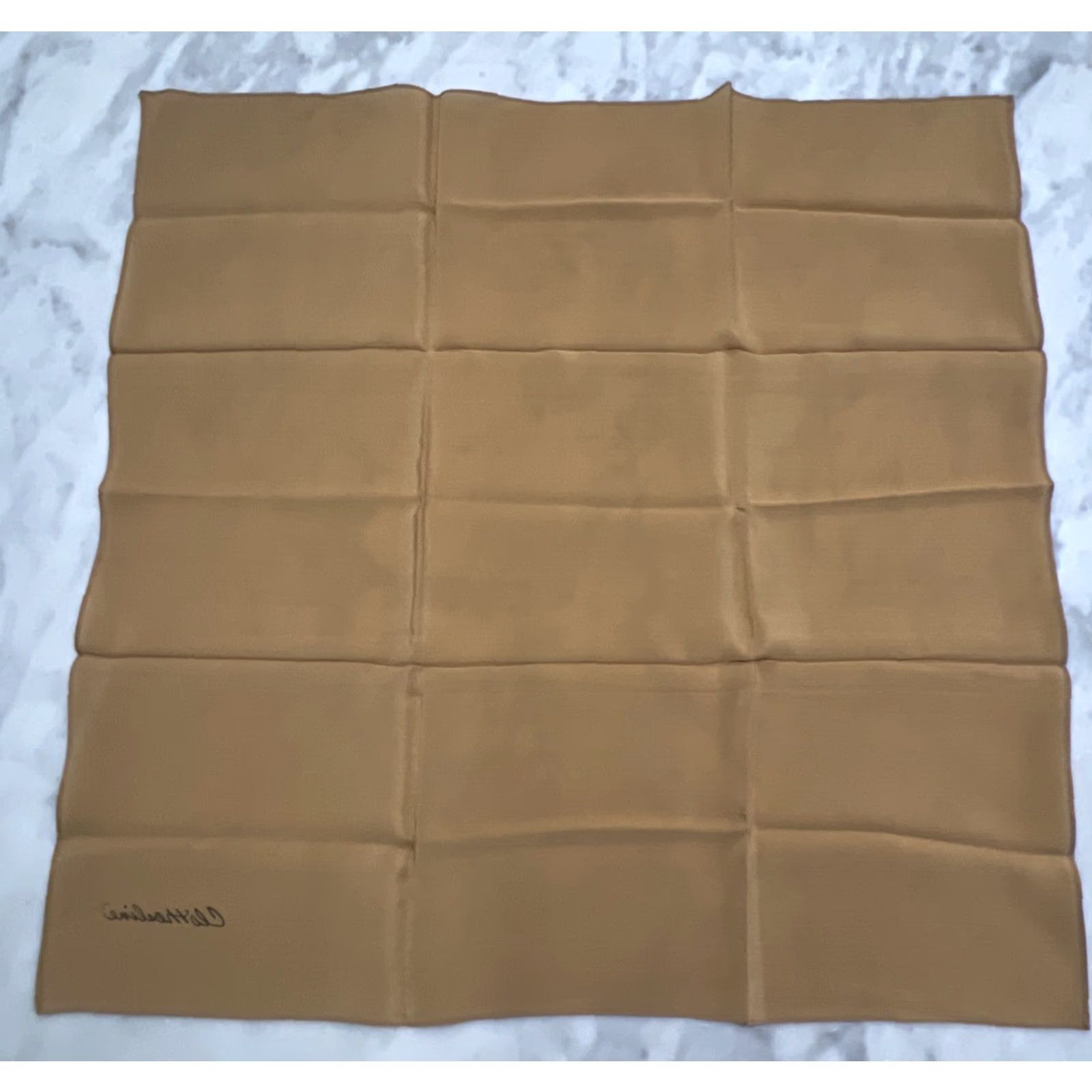 Vintage VINTAGE Clothesline Silk Scarf Joel Oppenheimer Brown 22” Square Scarf Mens Womens? Size ONE SIZE - 5 Thumbnail