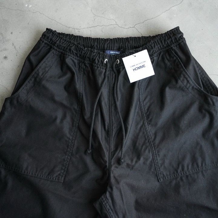 Comme des Garcons Homme NWT 26SS COMME des GARCONS HOMME Back Satin Baker Pants S Size US 33 - 3 Thumbnail