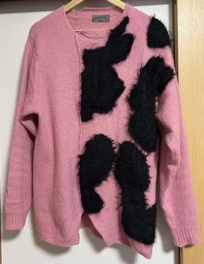 Yohji Yamamoto Pour Homme Sweater Knit Alpaca sweater Size US L / EU 52-54 / 3 - 1 Thumbnail