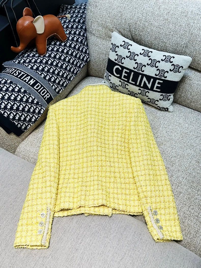 Chanel Chanel 20P spring and summer preview yellow plaid four-poc Size XS / US 0-2 / IT 36-38 - 2 Thumbnail