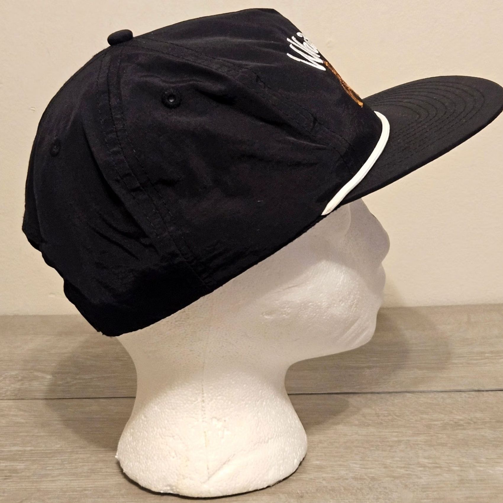 Roper Whiskey Bent Hat Co. Trucker Rope SnapBack Hat Adjustable Black TX 2017 Size ONE SIZE - 2 Thumbnail
