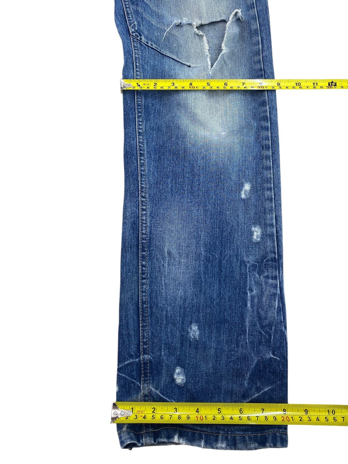 Desigual Desigual Brand Distressed Patchwork Style Loose Jeans Size US 34 / EU 50 - 12 Thumbnail